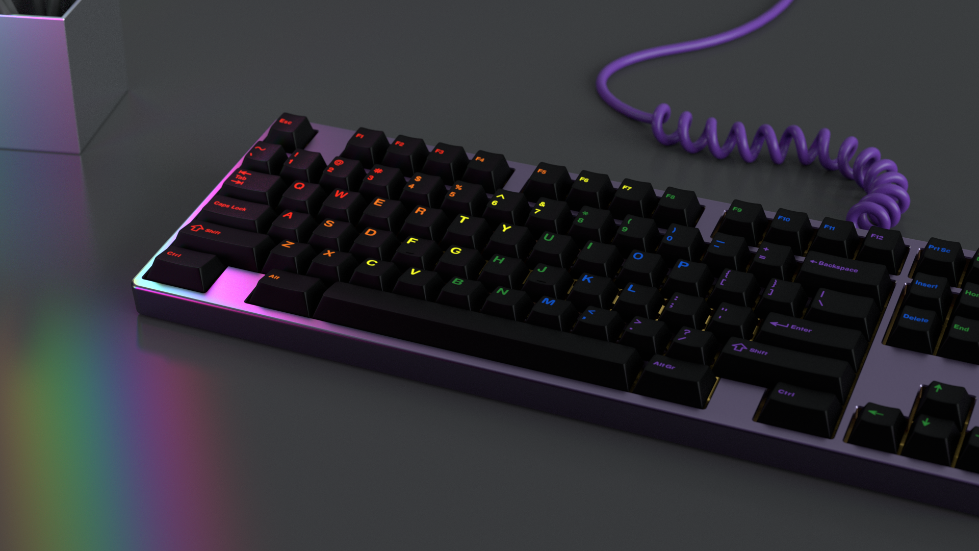 GMK Midnight Rainbow