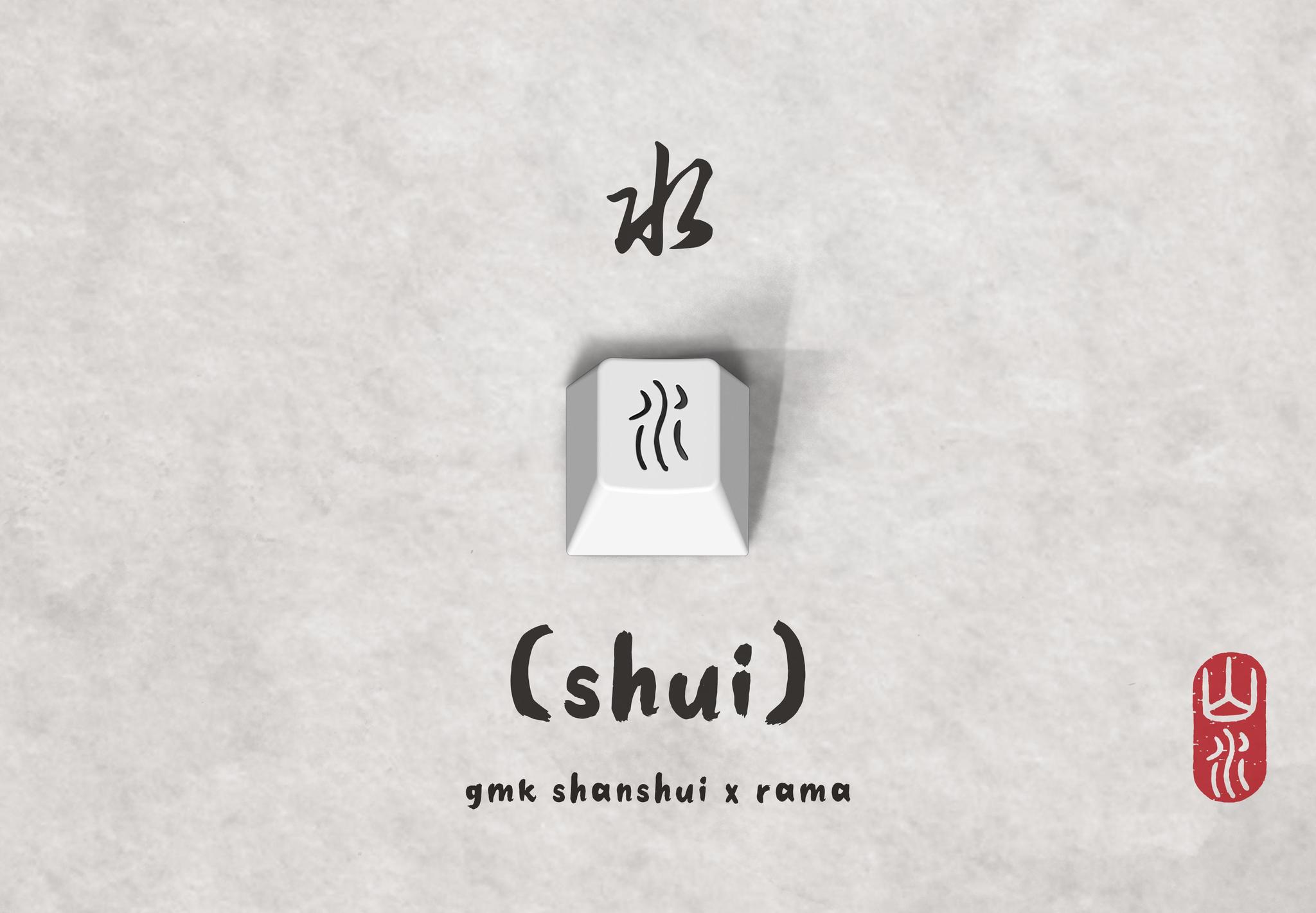 GMK Shanshui Keycaps