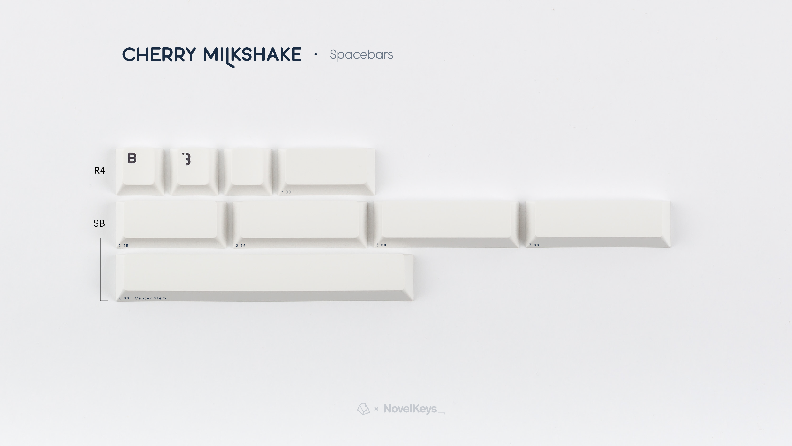 Cherry Milkshake Keycaps