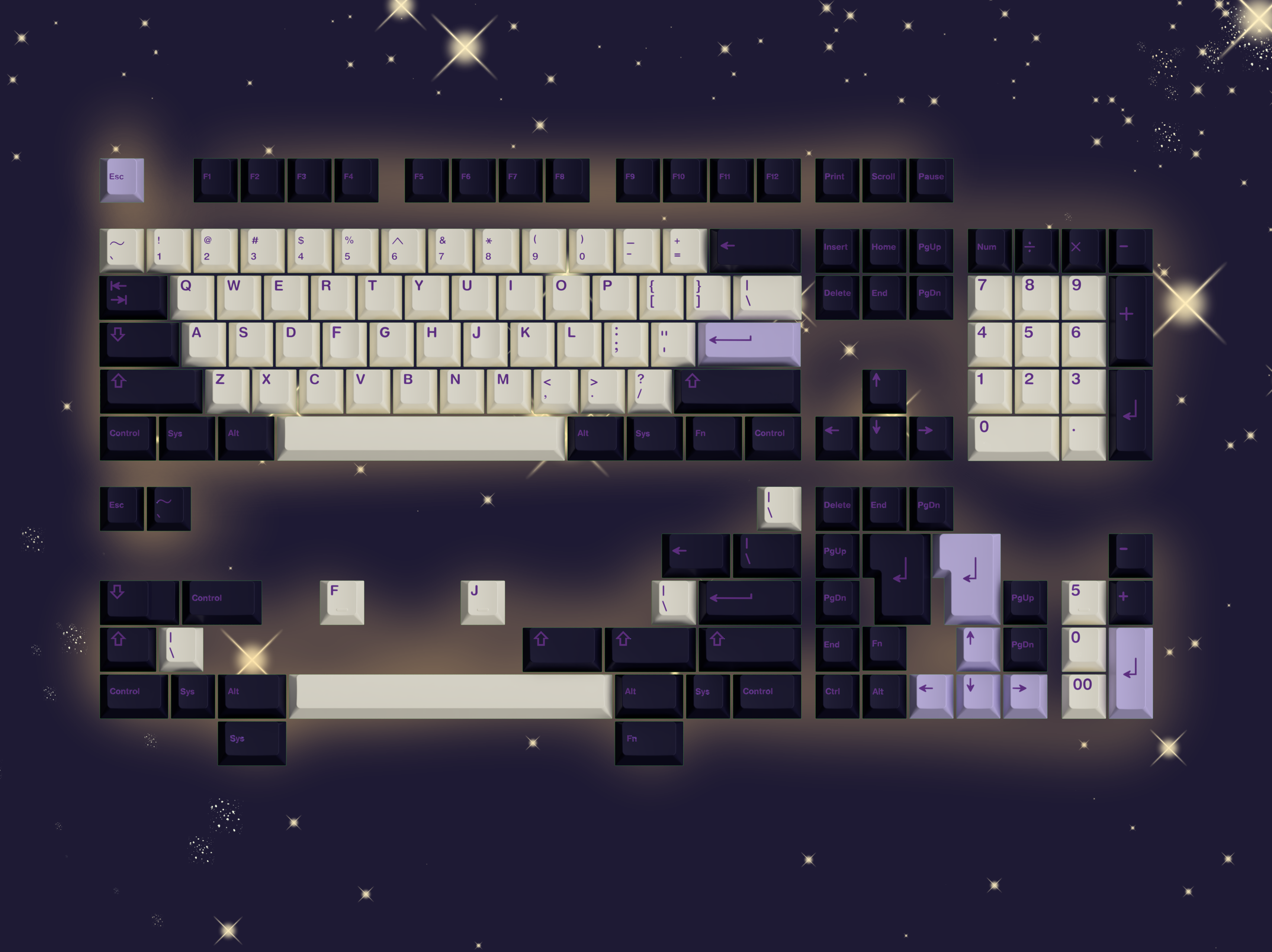 GMK Moondust - Deskhero.ca
