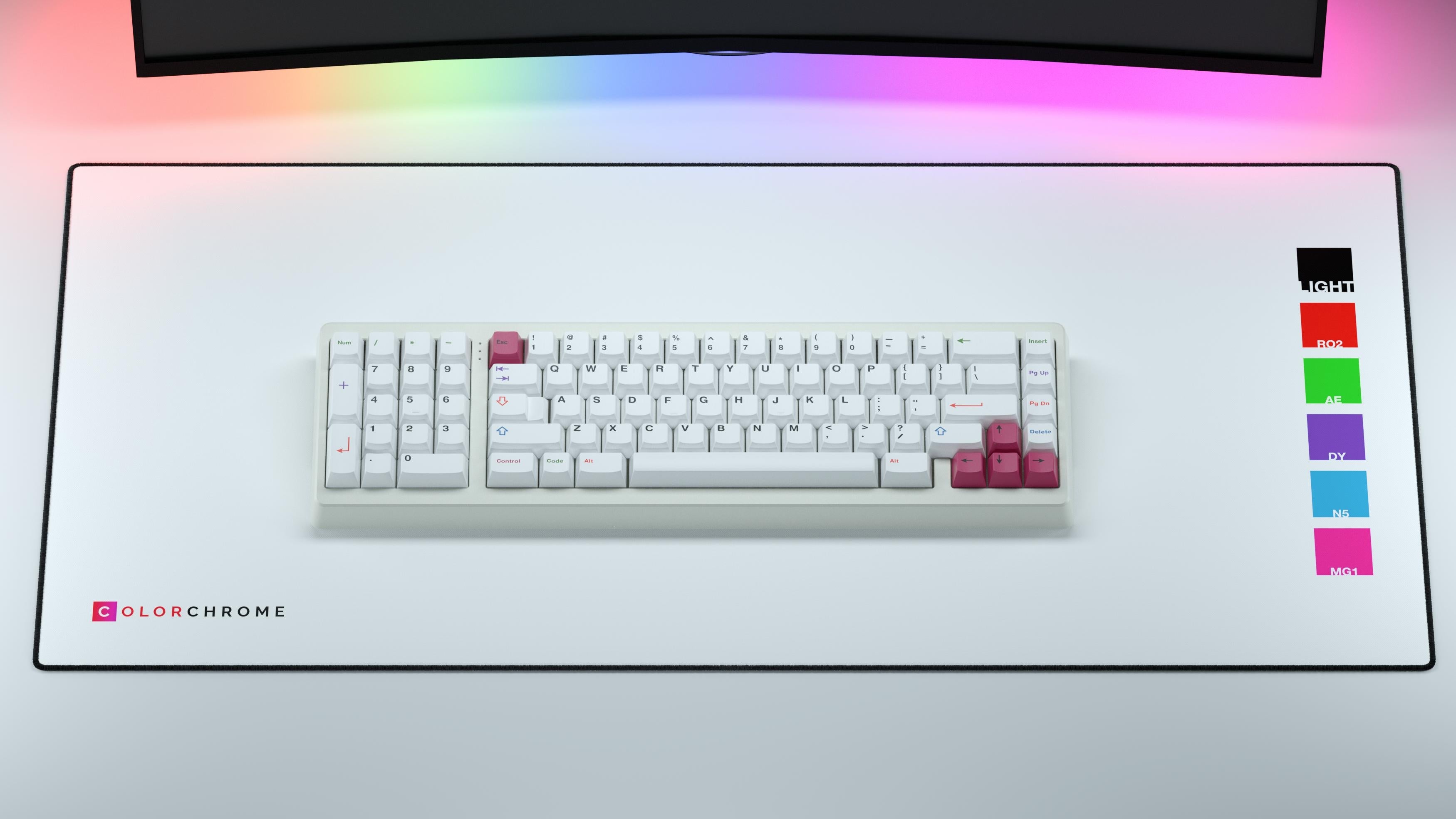 GMK CYL Colorchrome Keycaps