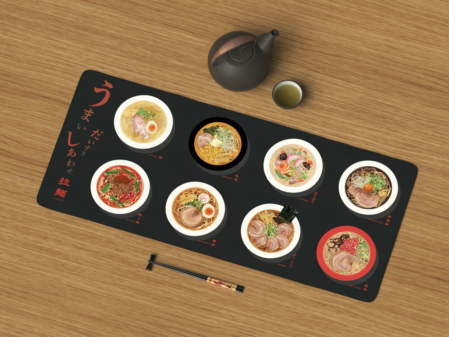 Ramen Deskmat