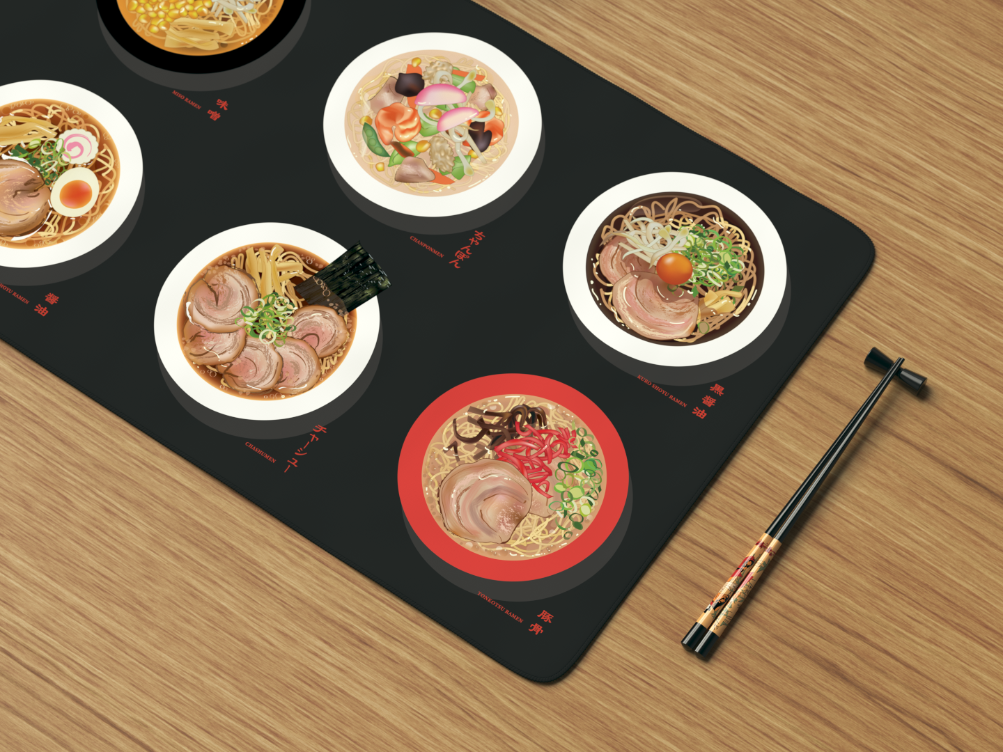 Ramen Deskmat