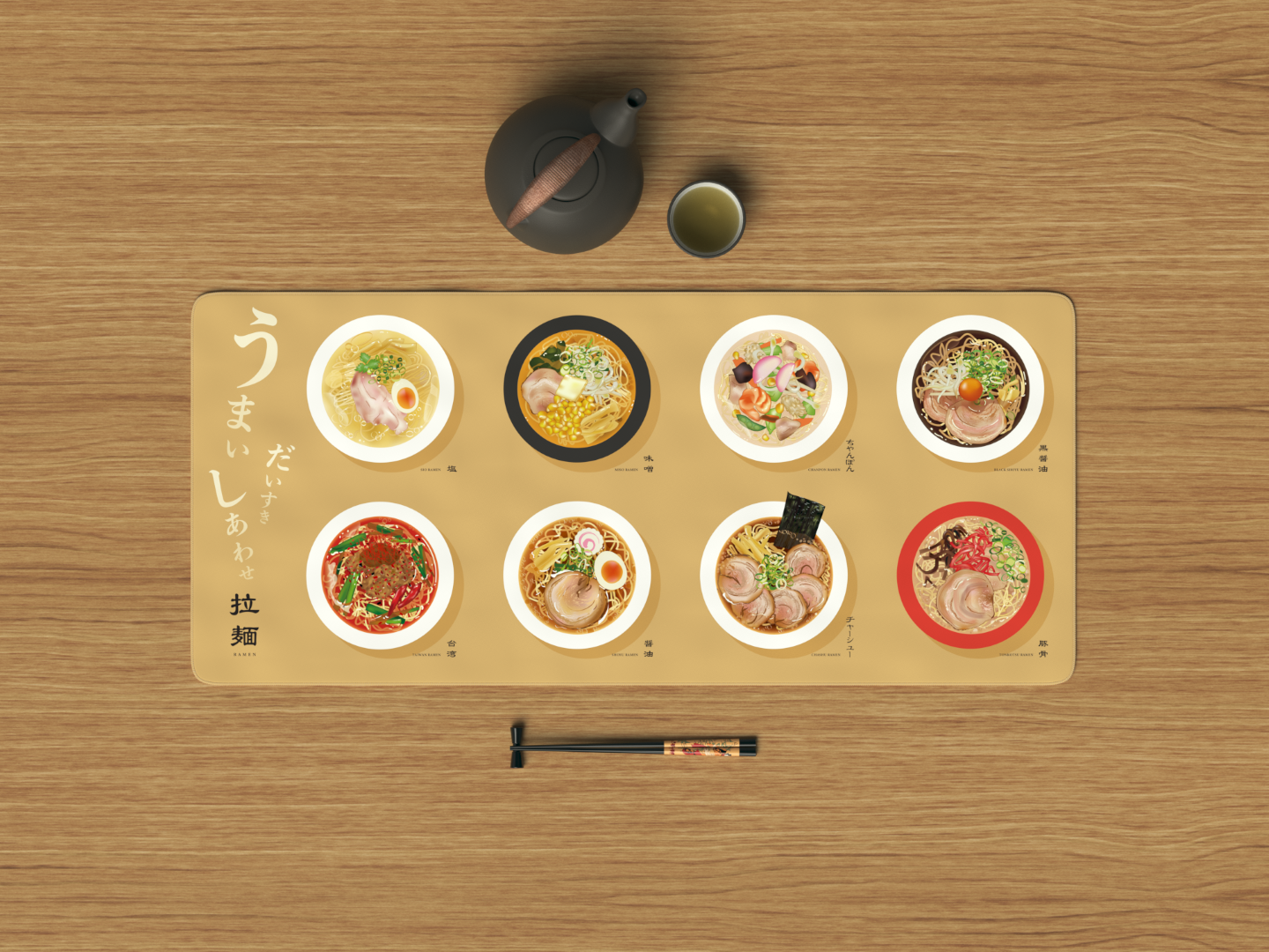Ramen Deskmat