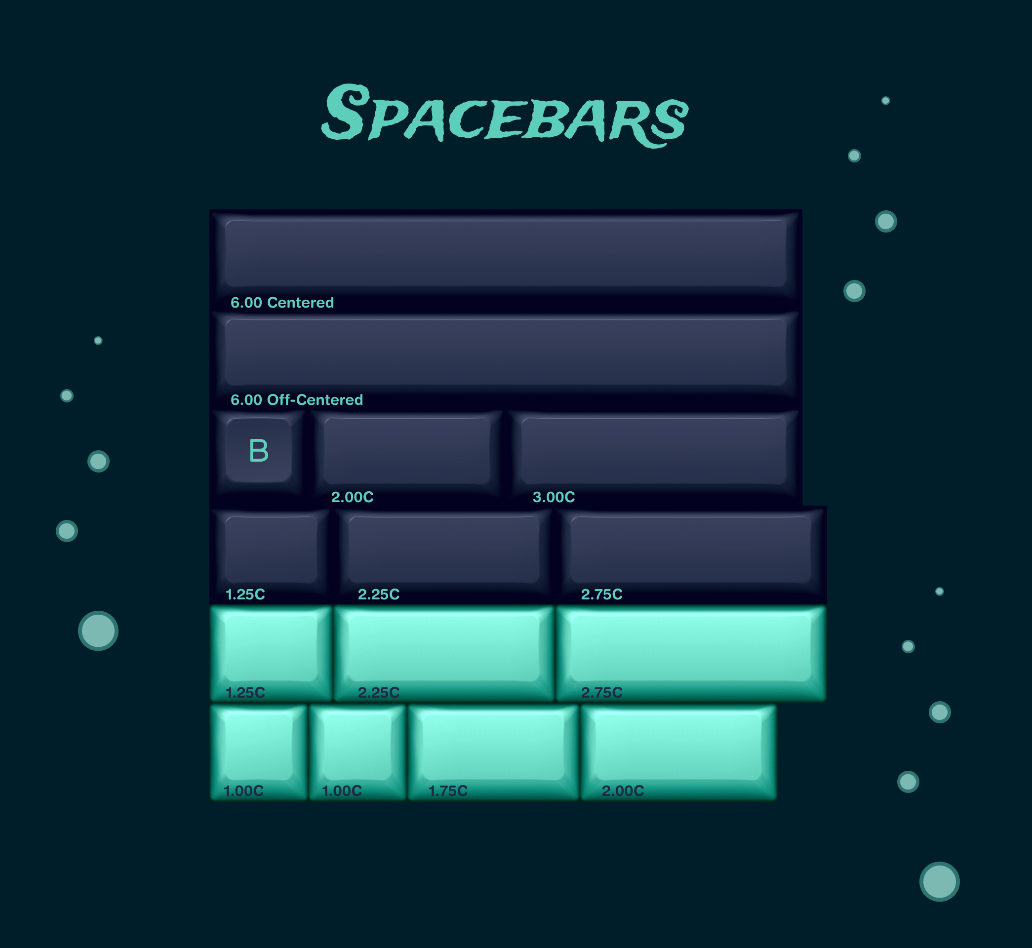 KAT Atlantis Keycaps