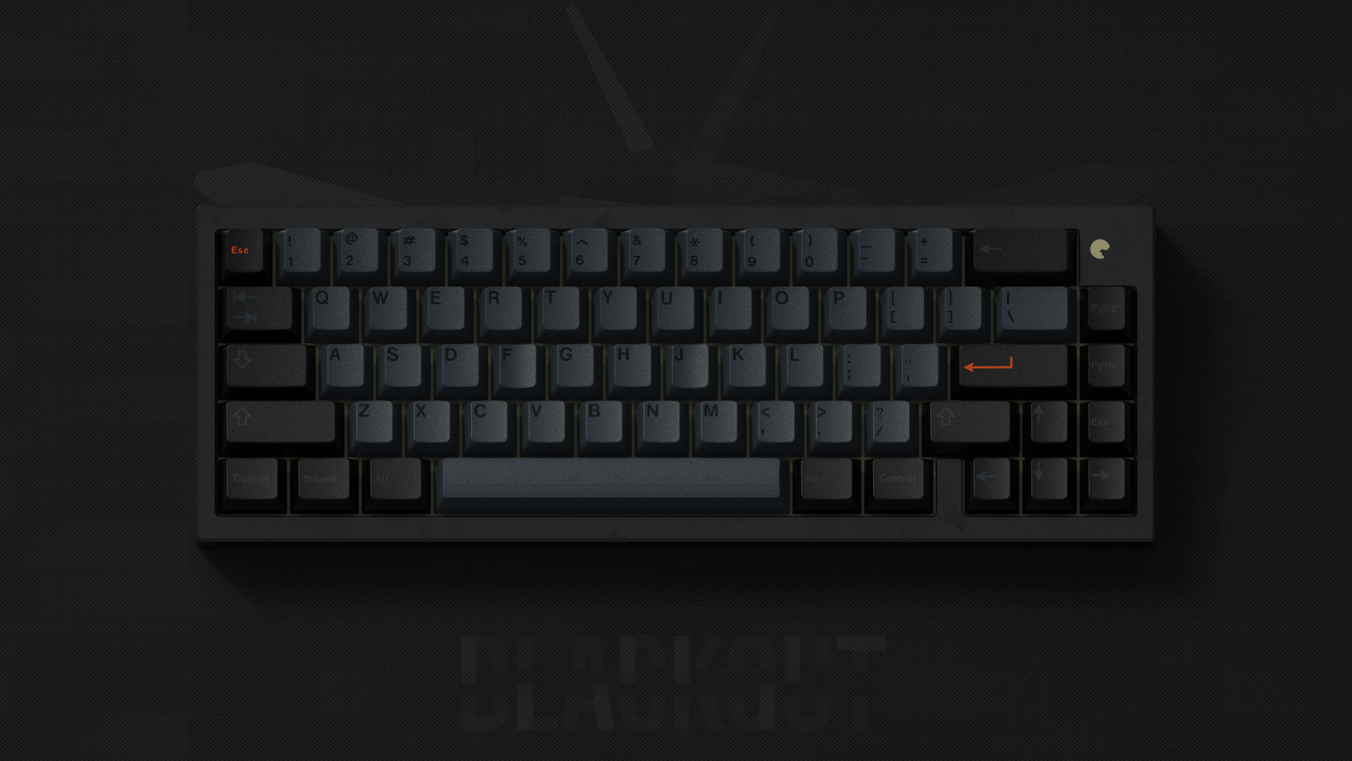 GMK CYL Stealth Keycaps