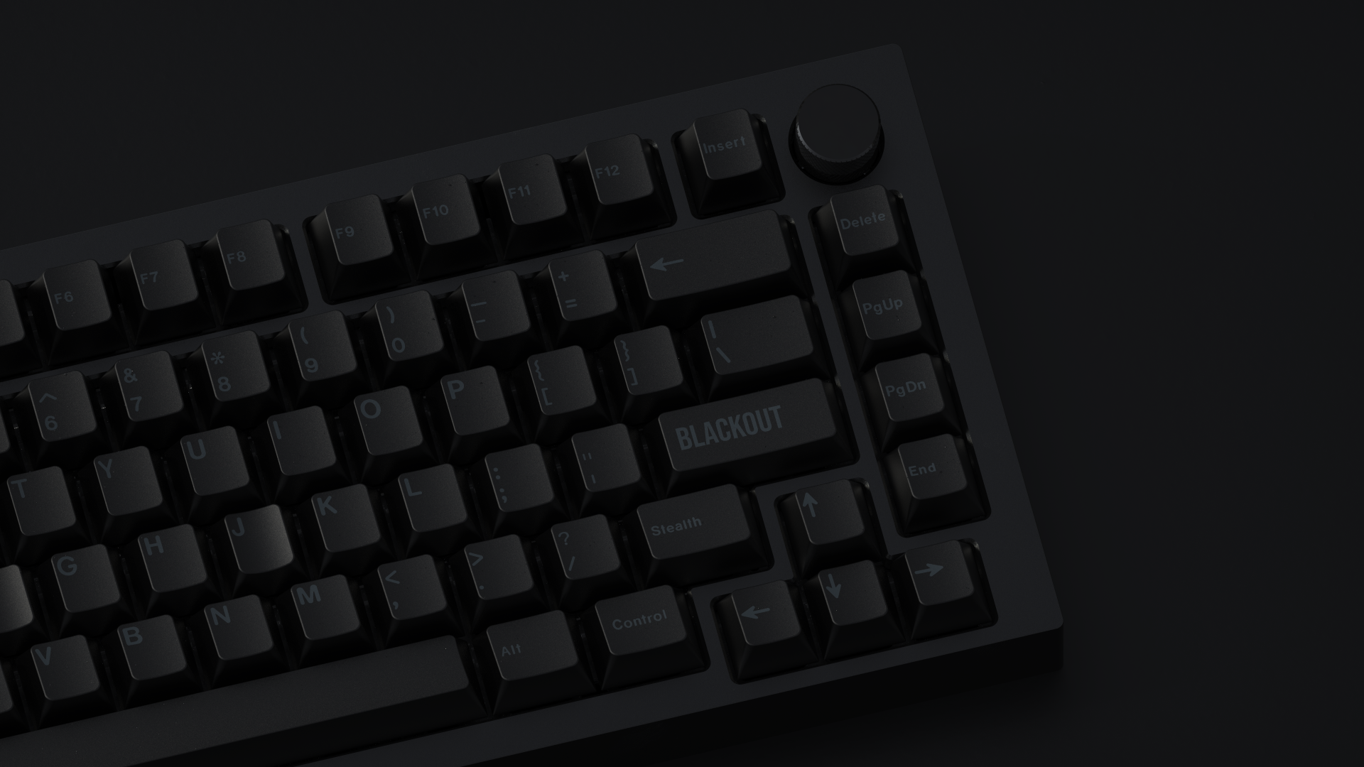 GMK CYL Stealth Keycaps