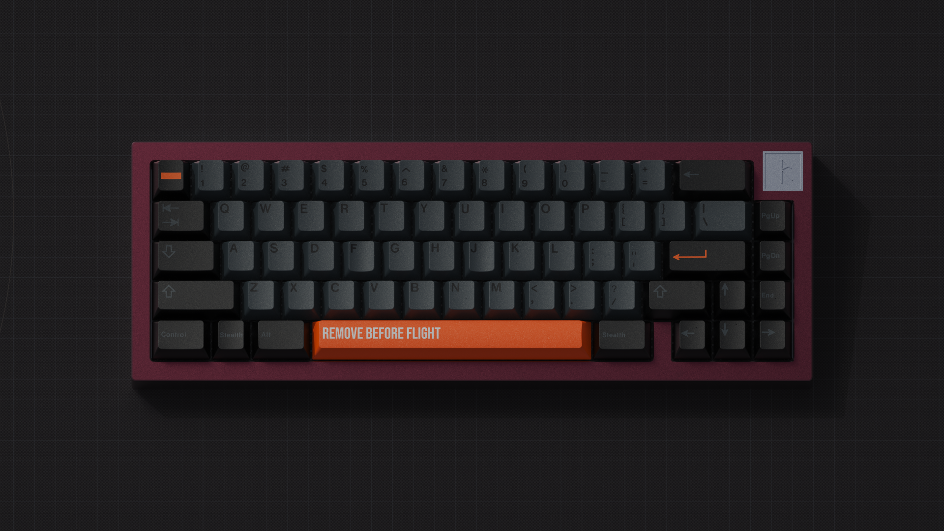 GMK CYL Stealth Keycaps