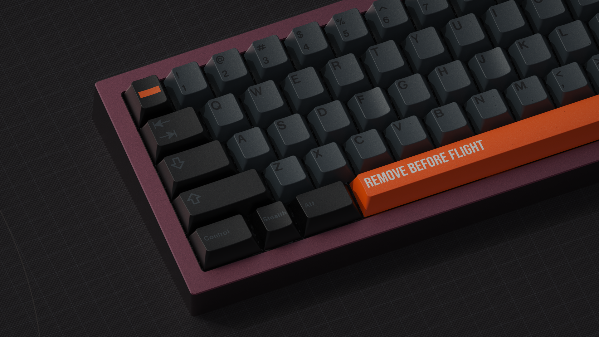 GMK CYL Stealth Keycaps