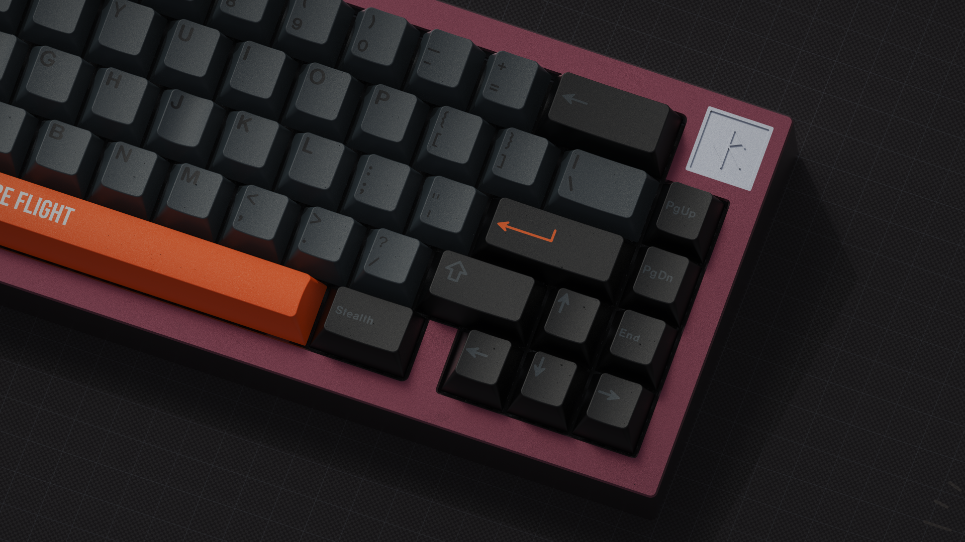 GMK CYL Stealth Keycaps