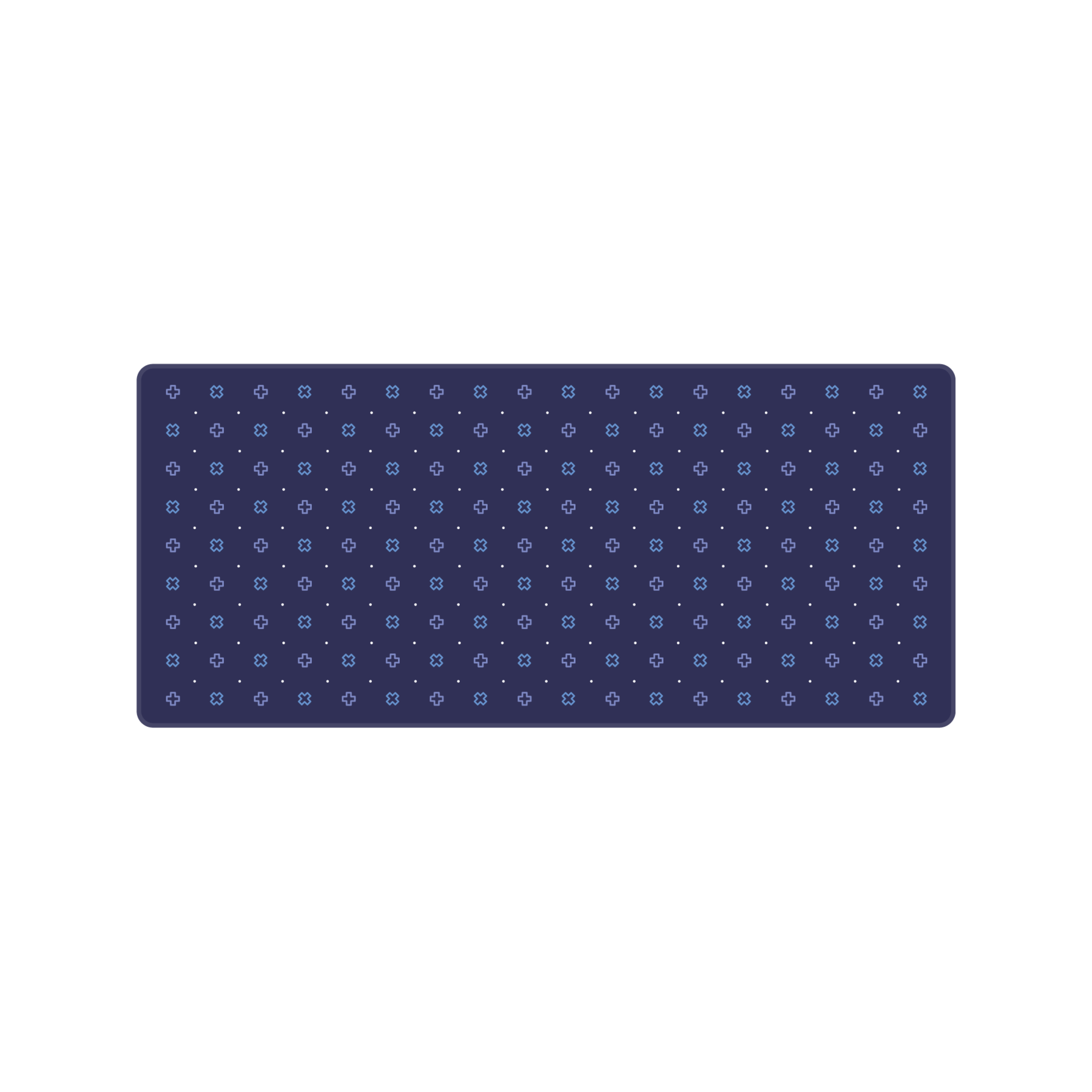 Deskmat -  GMK Blurple