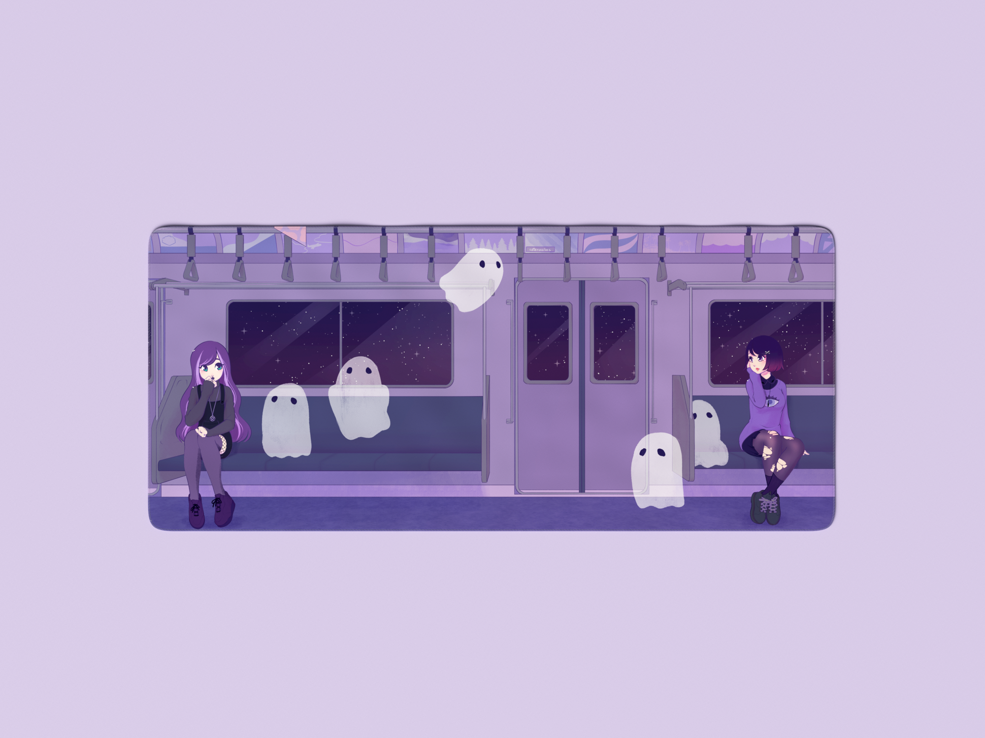 Deskmat - Magic Subway