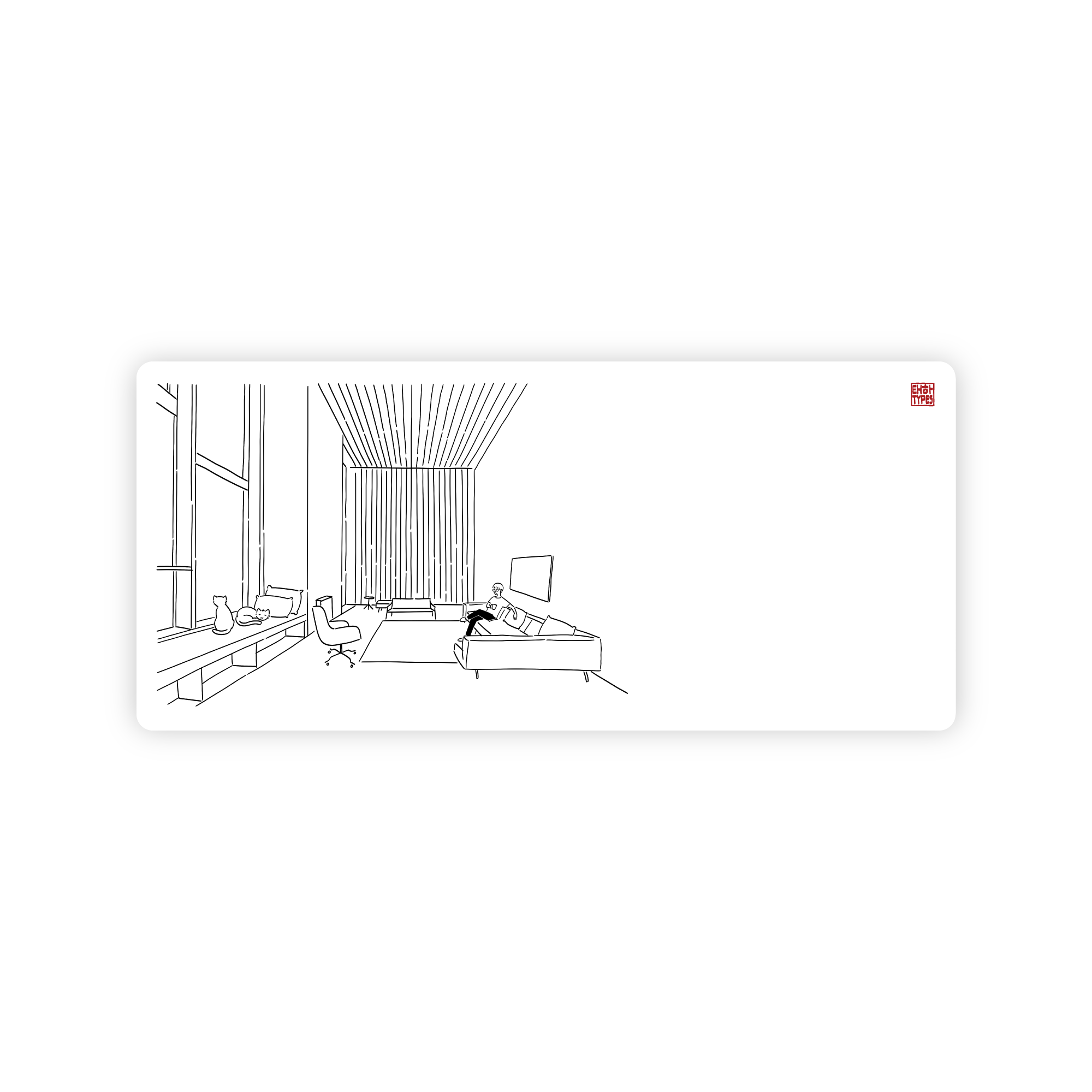 Taeha Types Studio Series Deskmat