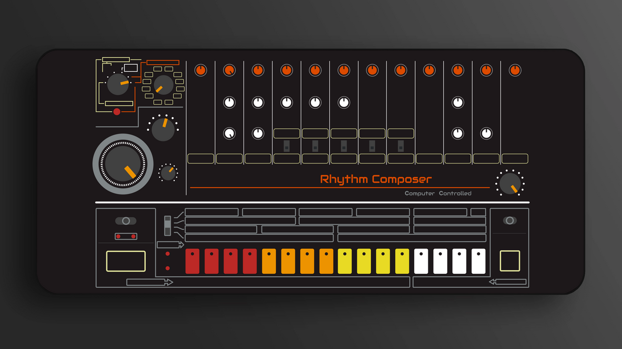 Deskmat - Infinikey 808-Boom