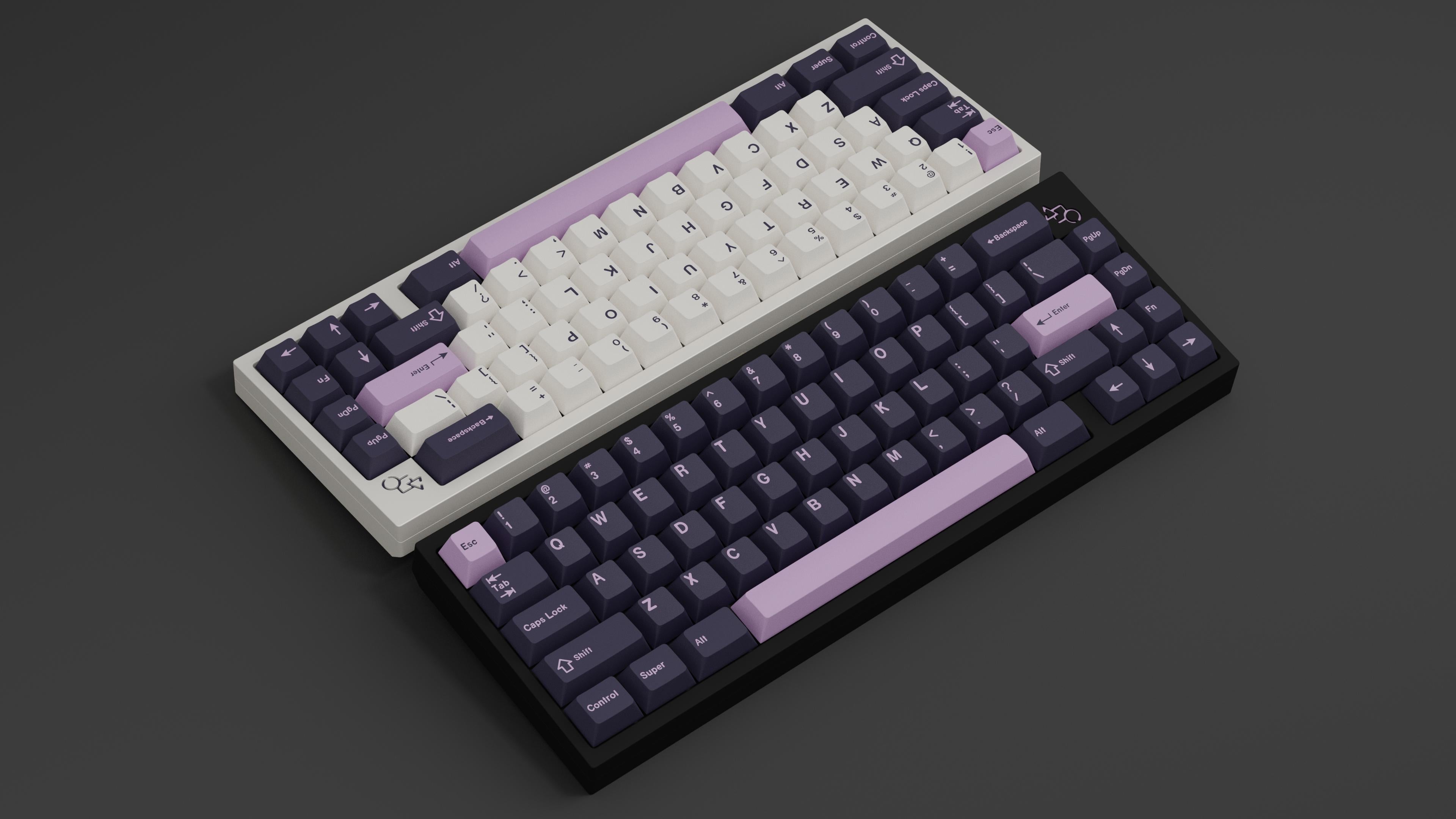 GMK Amethyst Keycaps