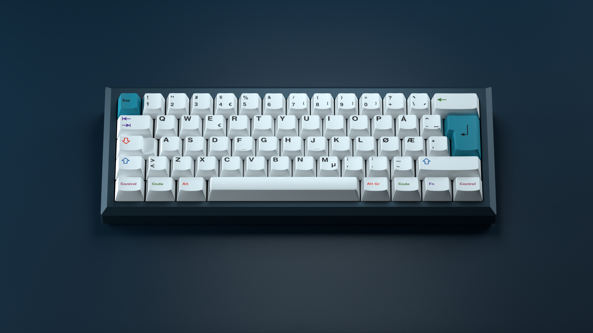 GMK CYL Colorchrome Keycaps