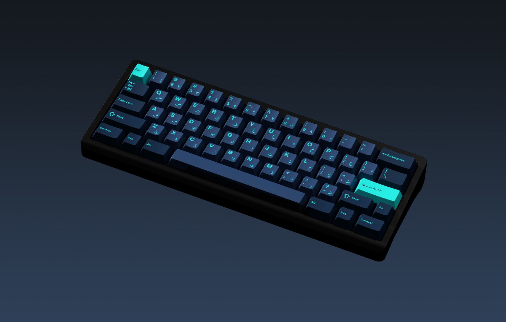 GMK Arabian Sea Keycaps