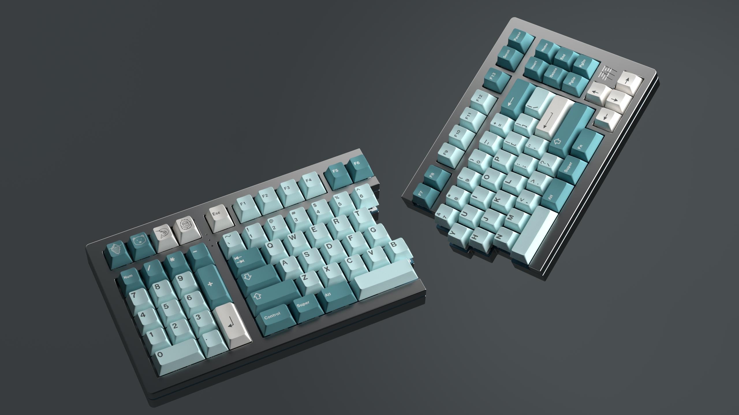 GMK CYL Iceberg Keycaps
