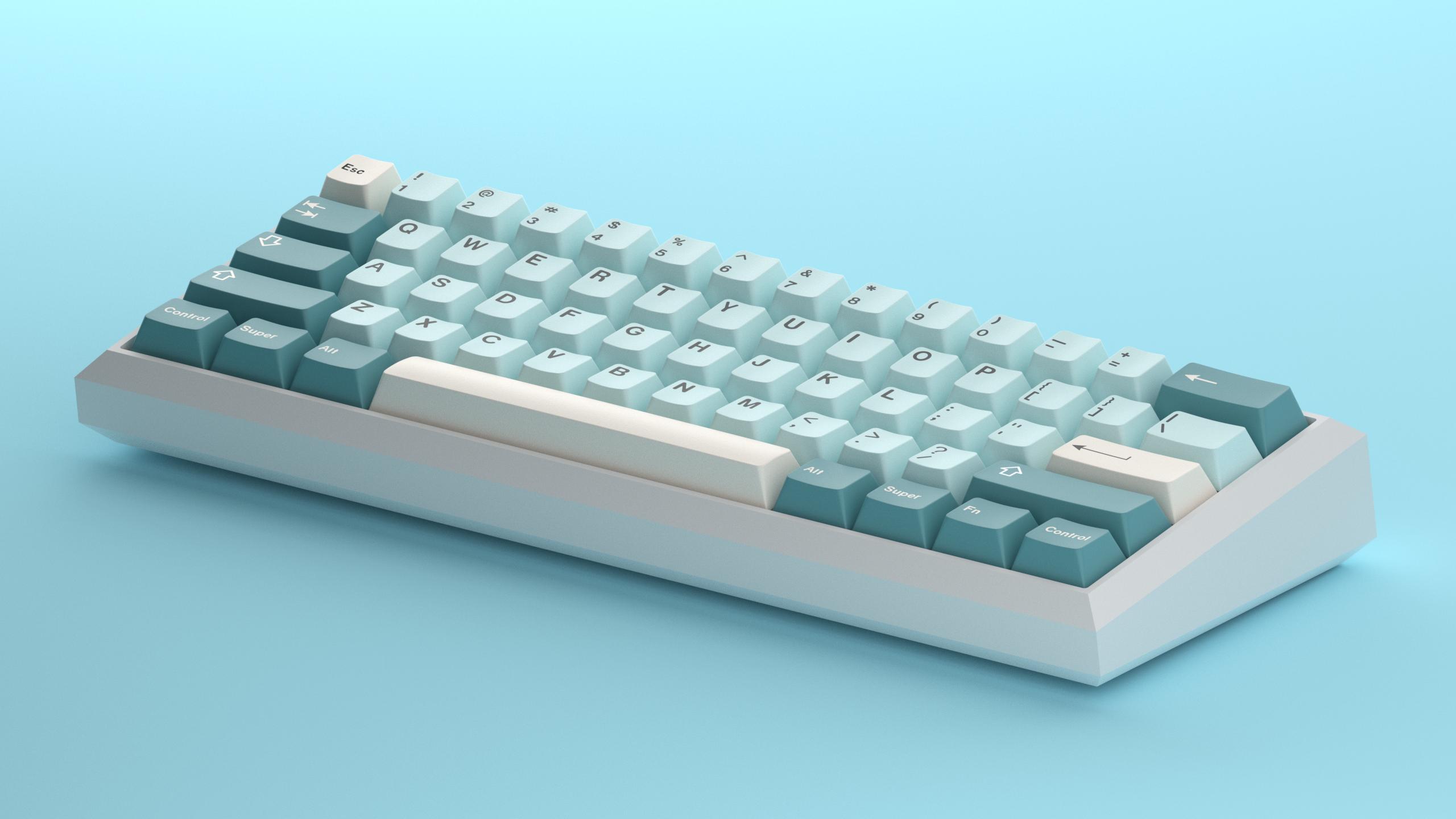 GMK CYL Iceberg Keycaps