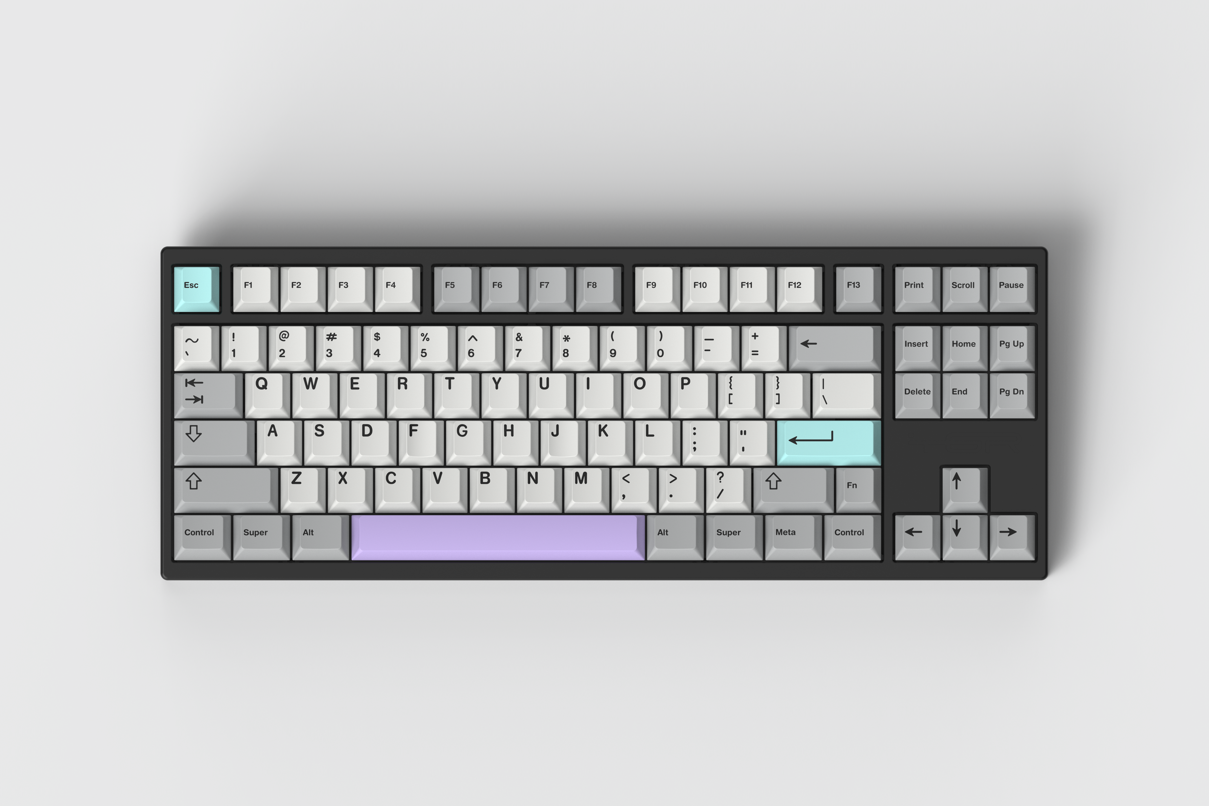 GMK CYL Muted r2 Keycaps