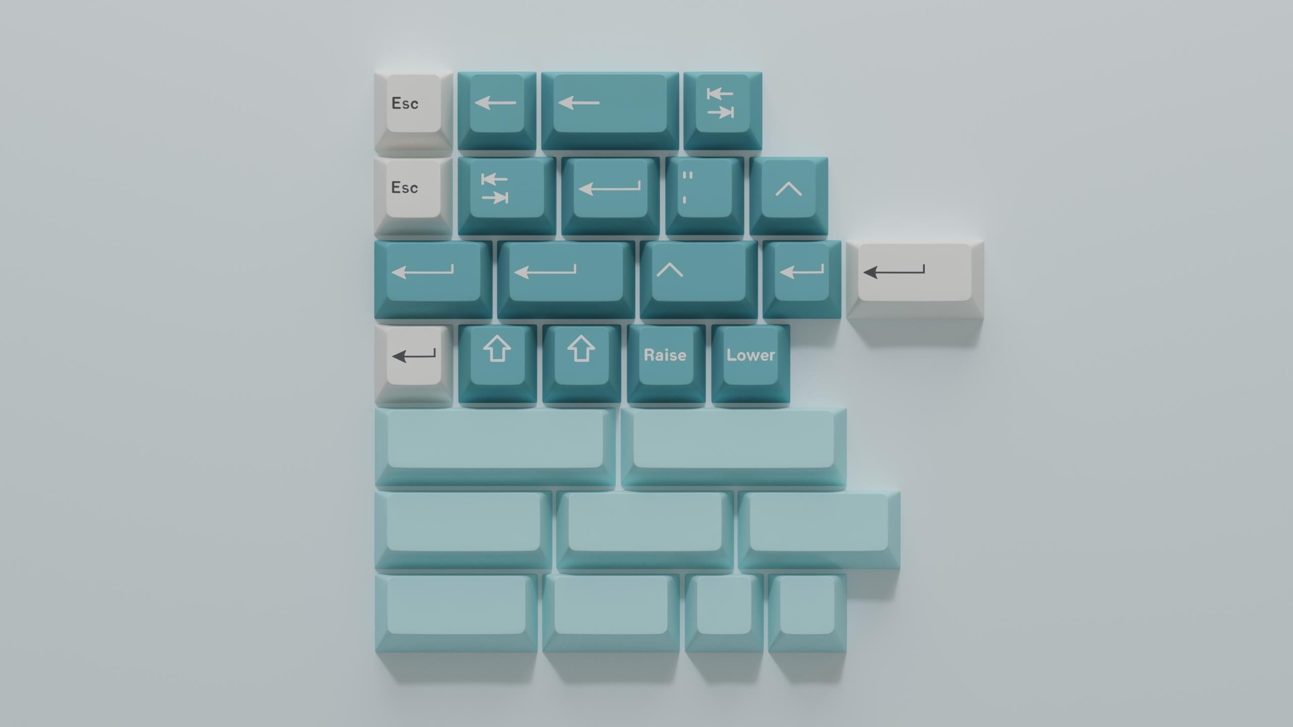 GMK CYL Iceberg Keycaps