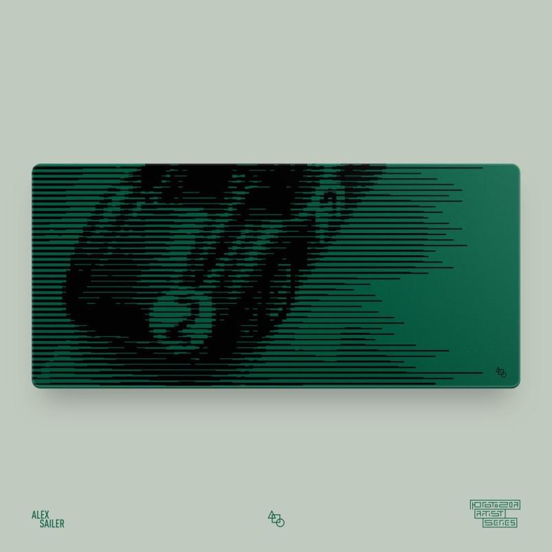 Deskmat - GMK British Racing Green