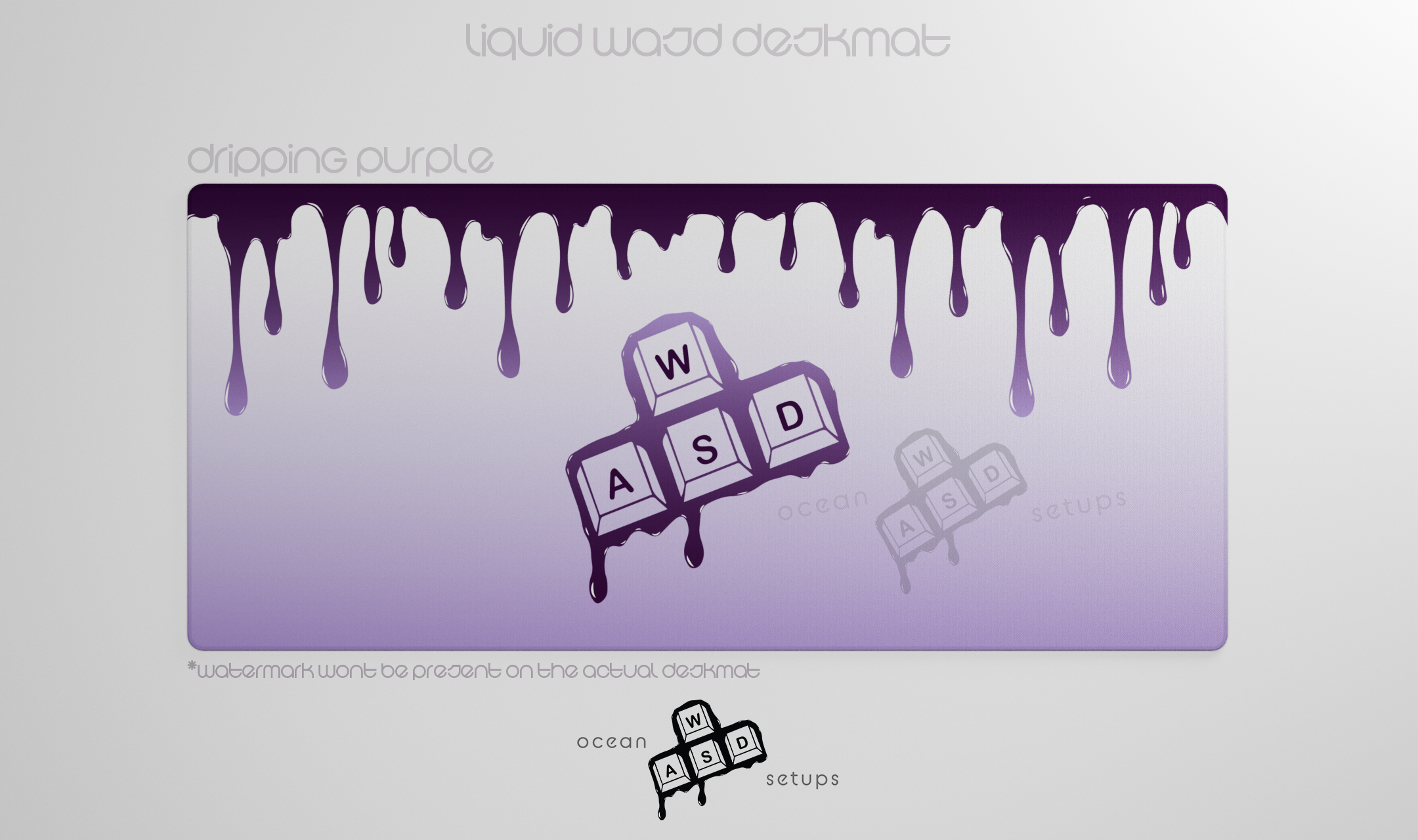 Deskmats - Liquid WASD