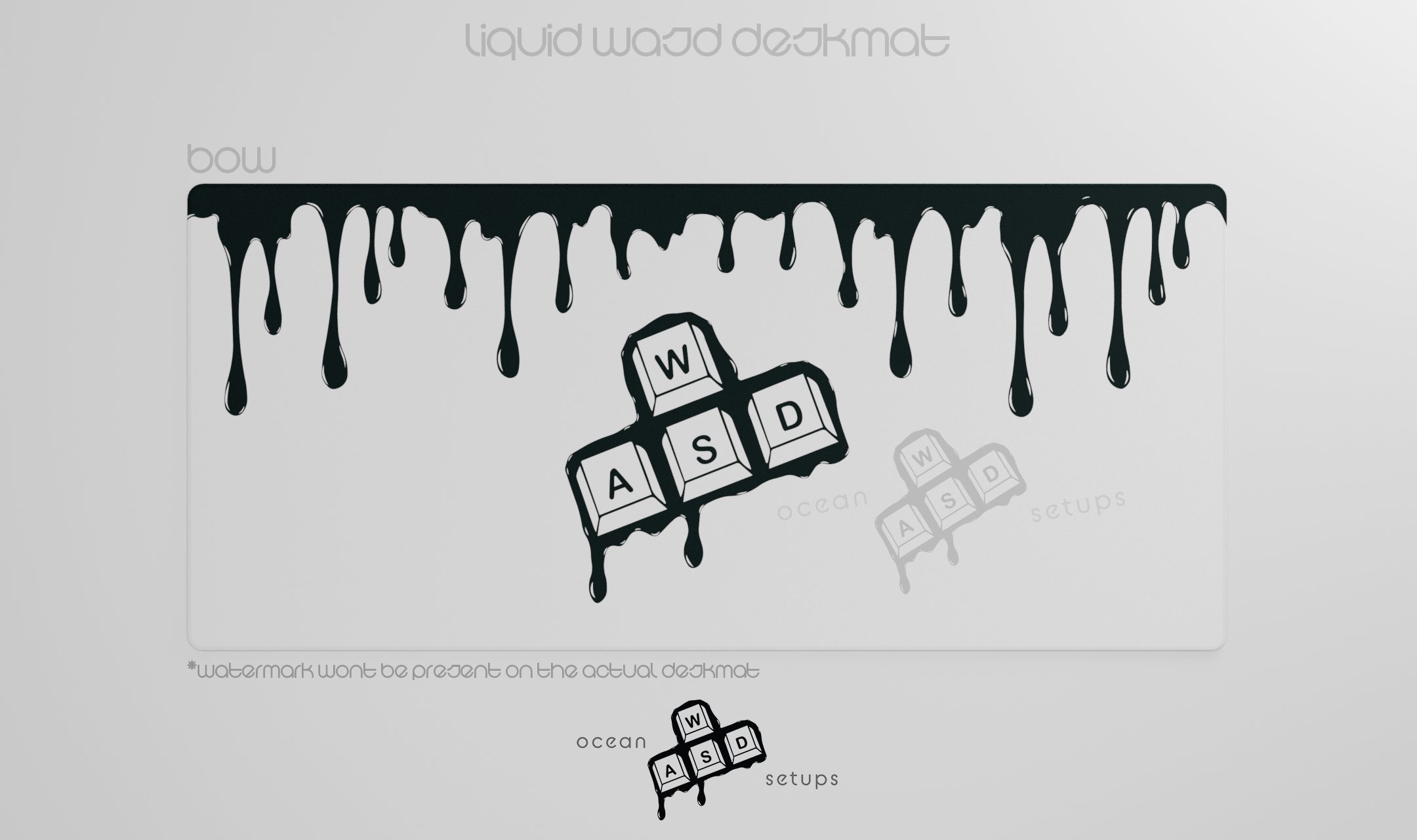 Deskmats - Liquid WASD