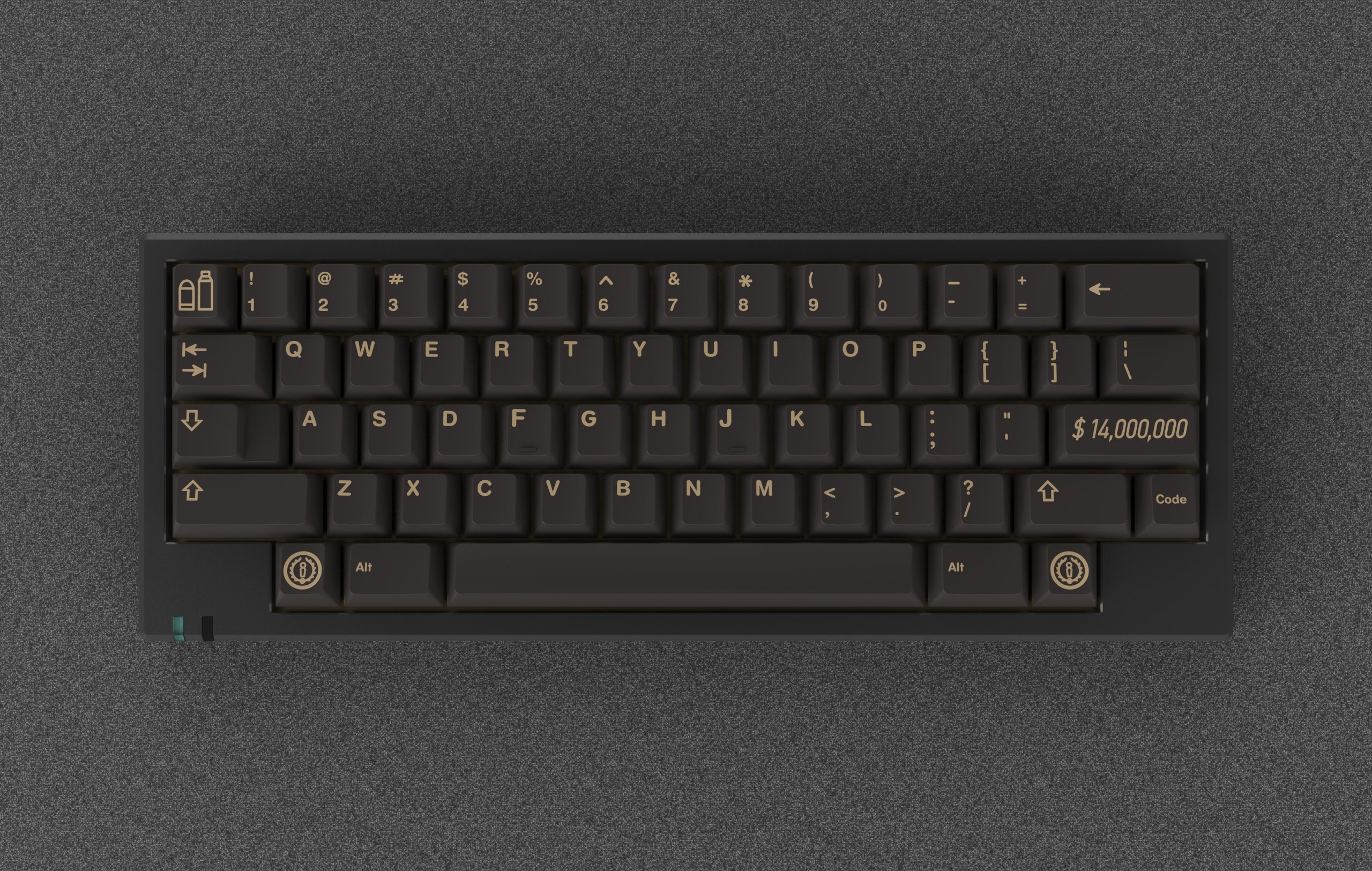 JTK Suited Assassin Keycaps