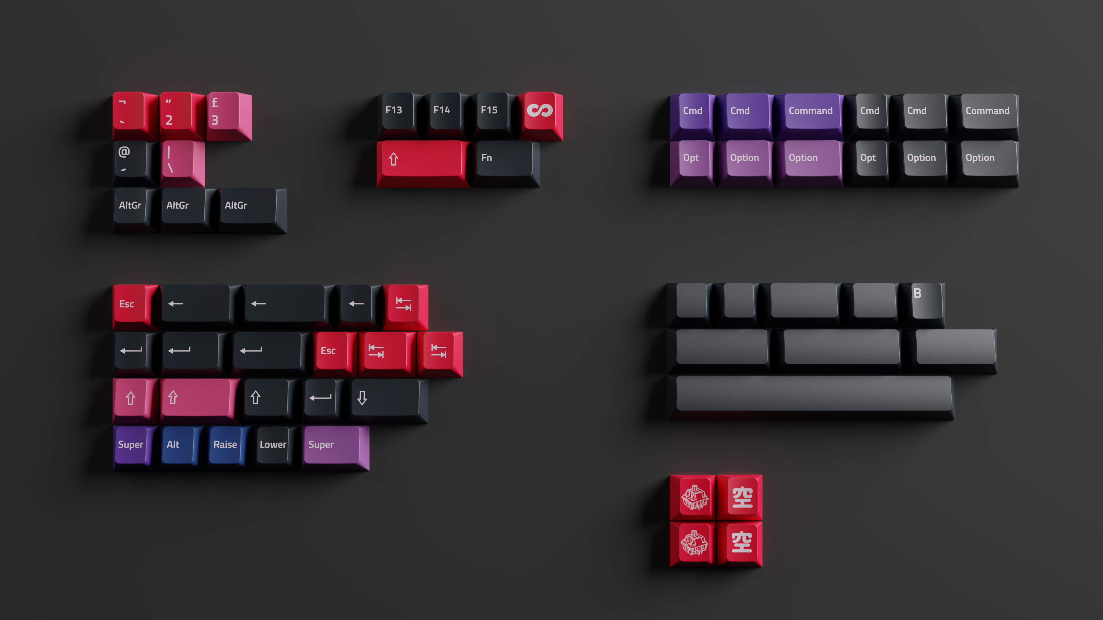Infinikey Aether Keycaps