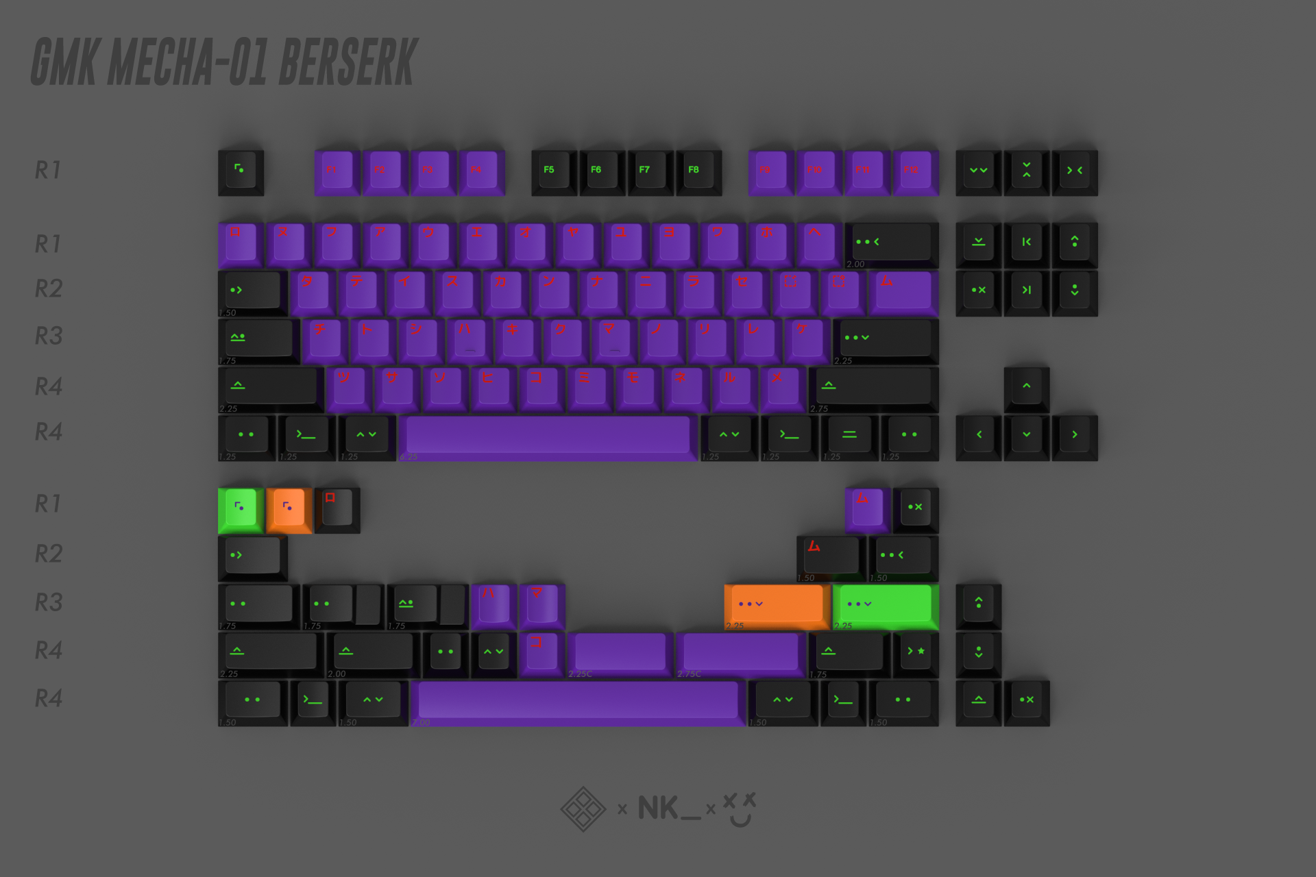 GMK CYL Mecha-01 Keycaps