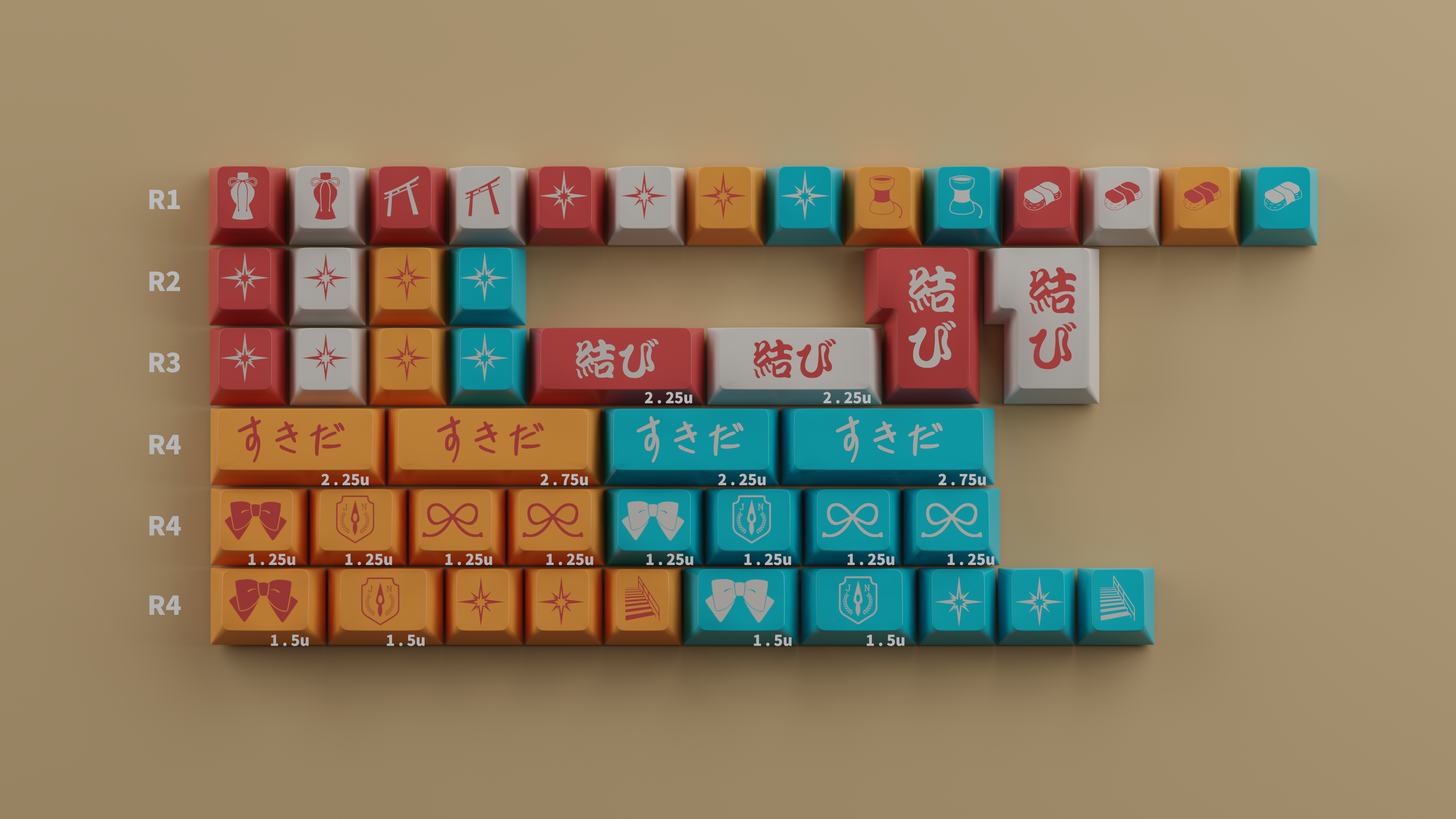 Infinikey Musubi Keycaps