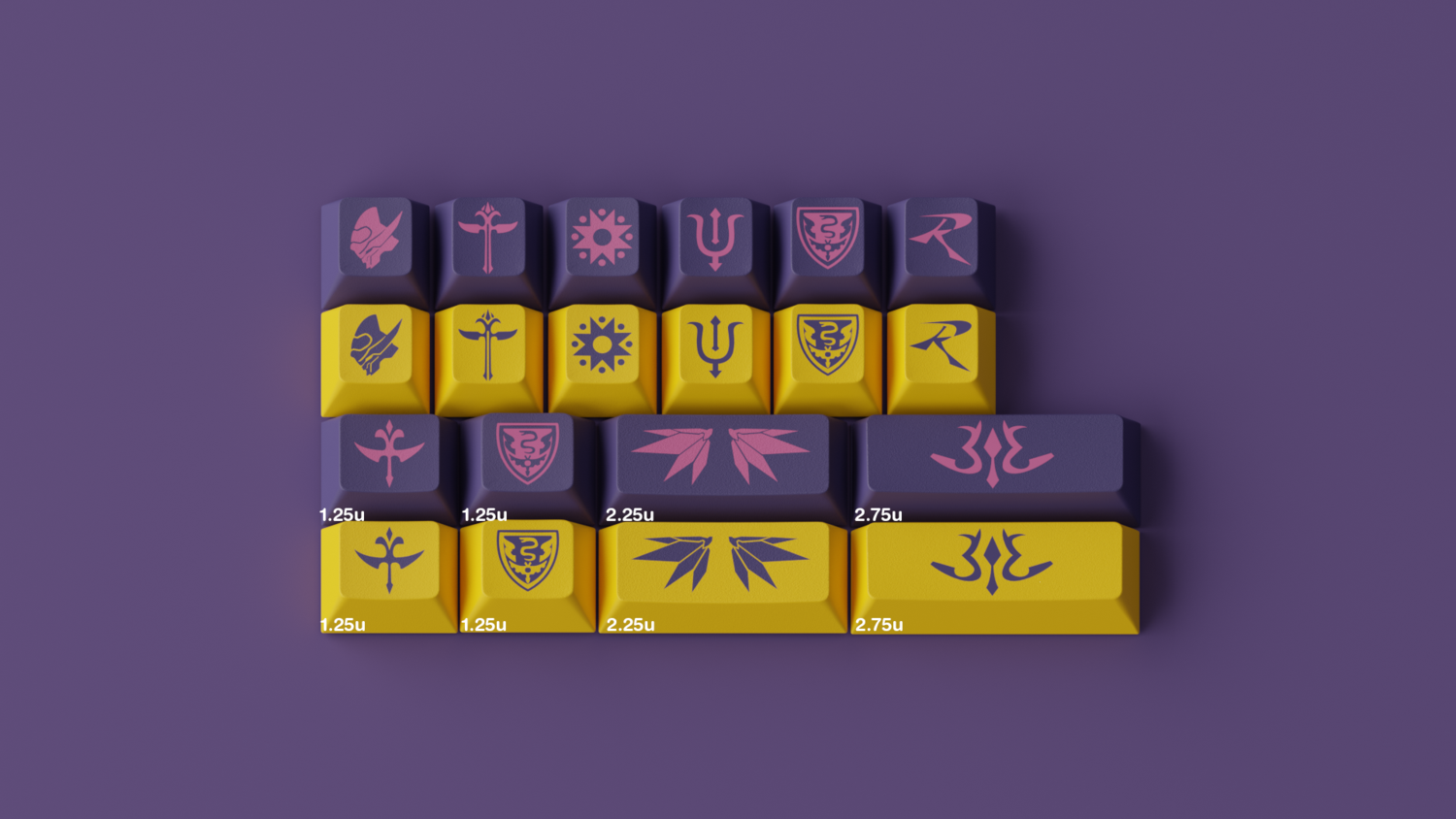 GMK CYL Monarch Keycaps