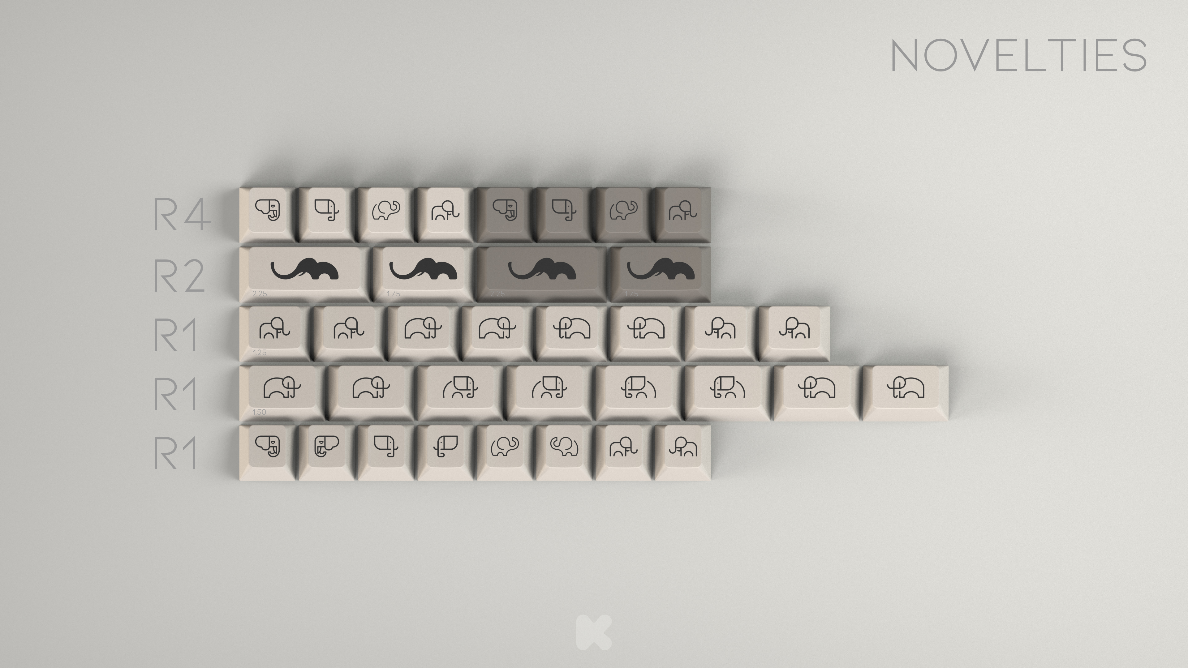 EPBT Ivory Keycaps