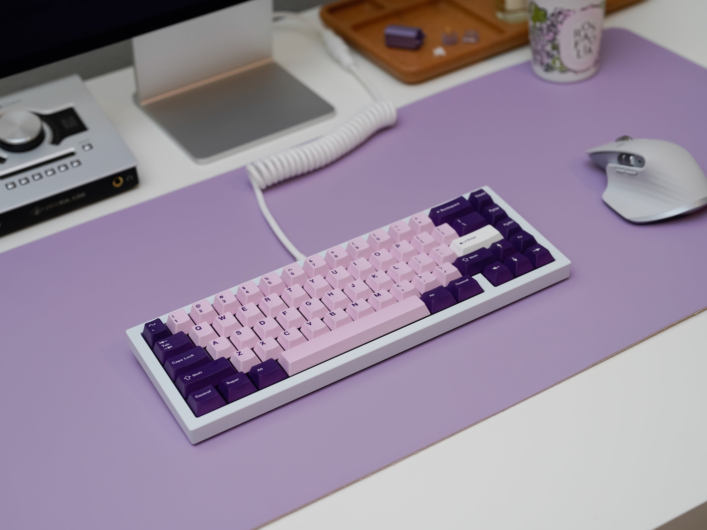 NicePBT Elderberry Keycaps