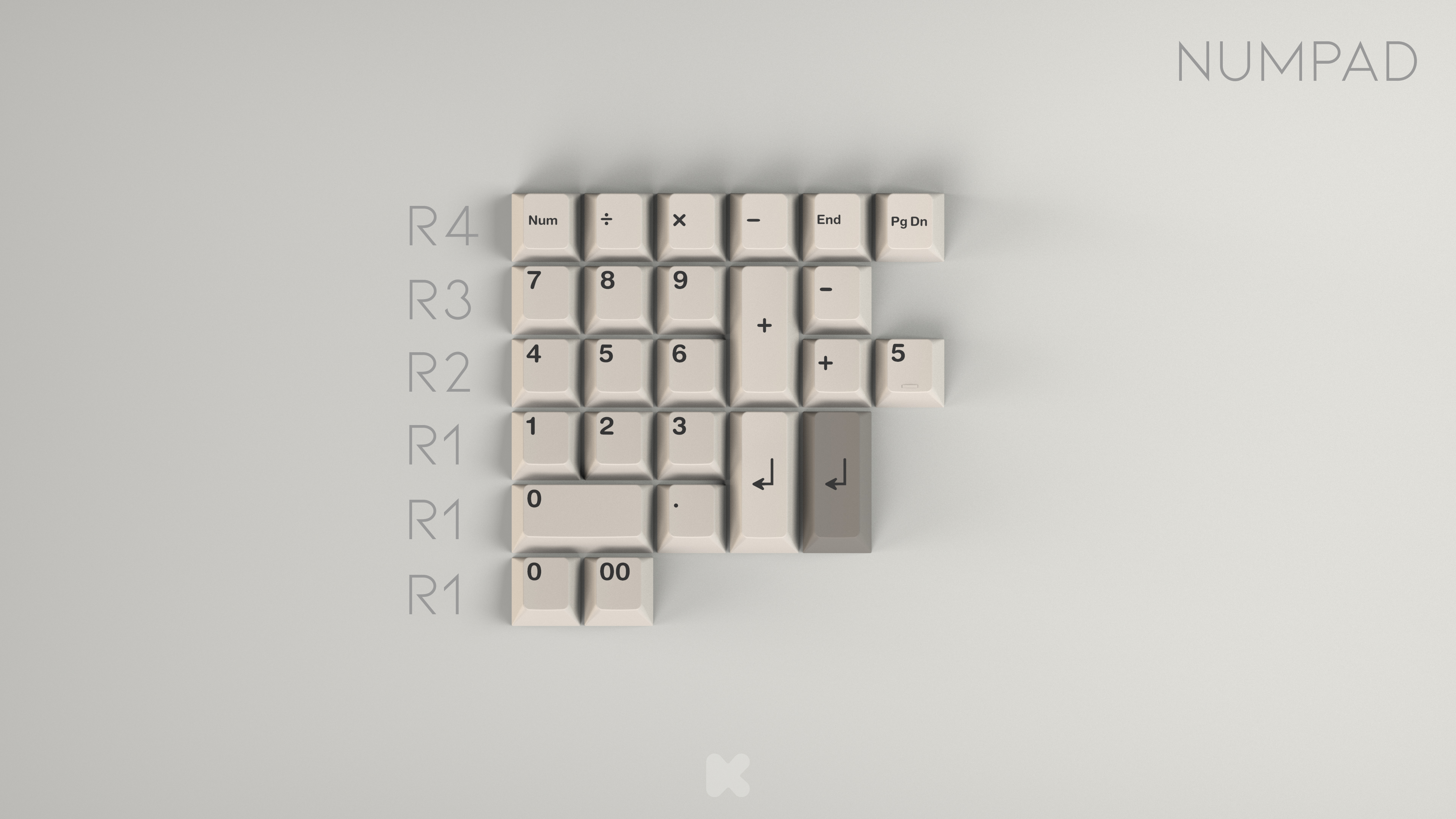 EPBT Ivory Keycaps