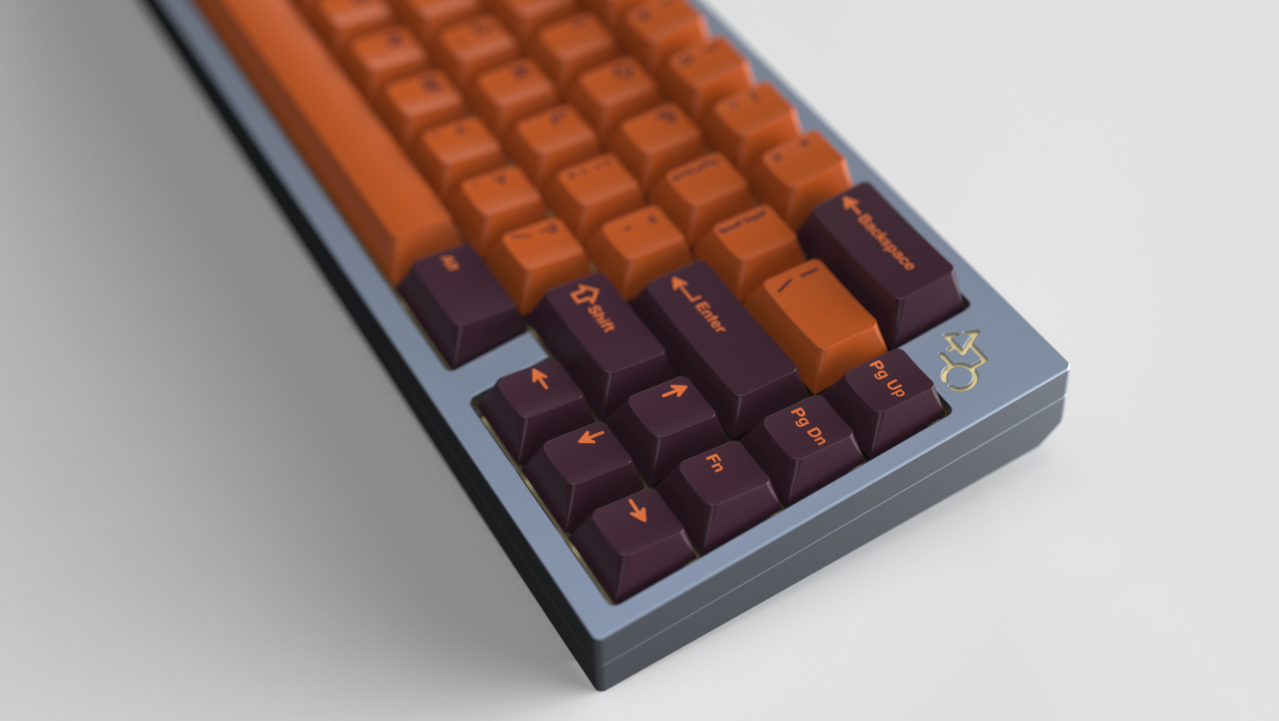 GMK Thai Tea Keycaps