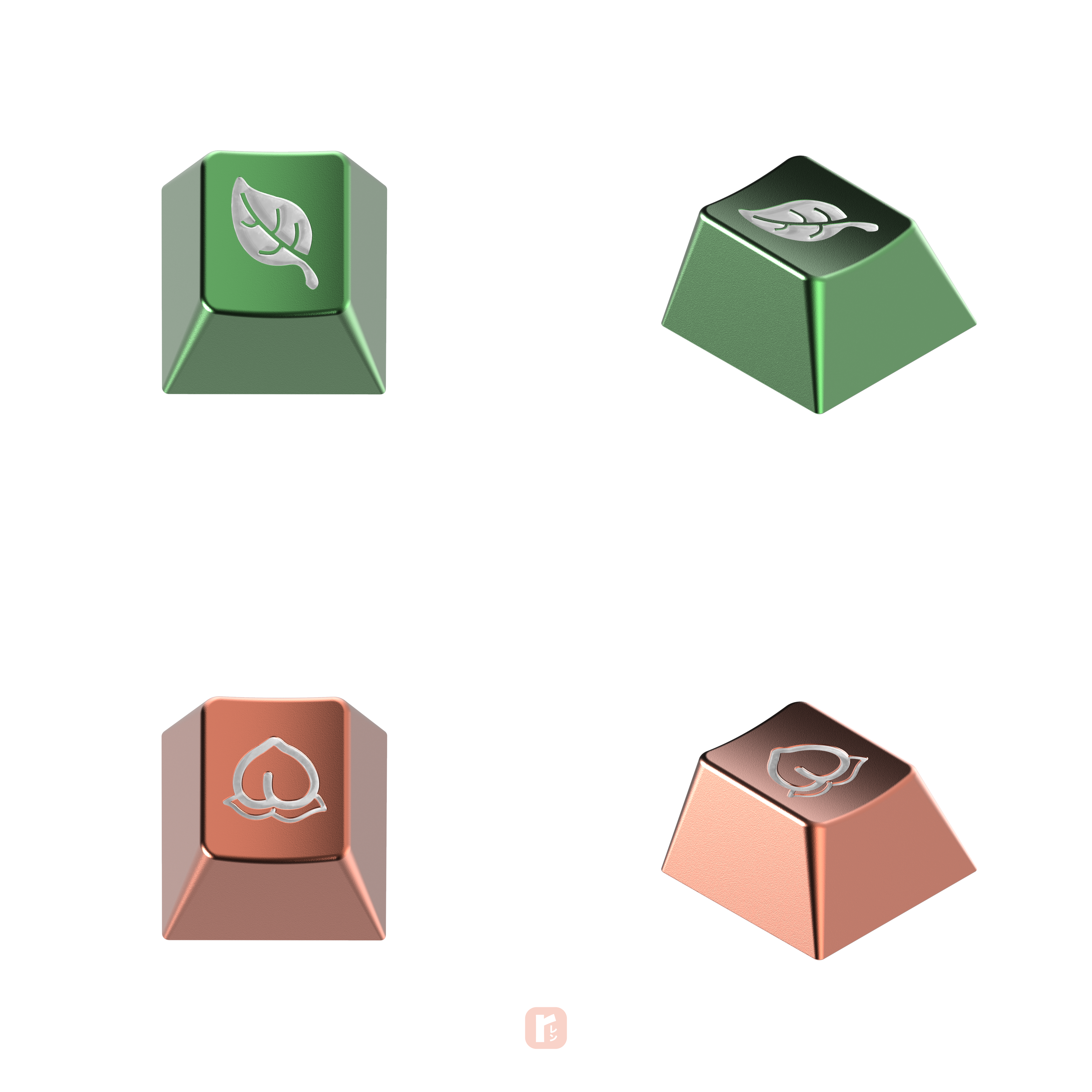 GMK CYL Peaches n Cream Lite Keycaps