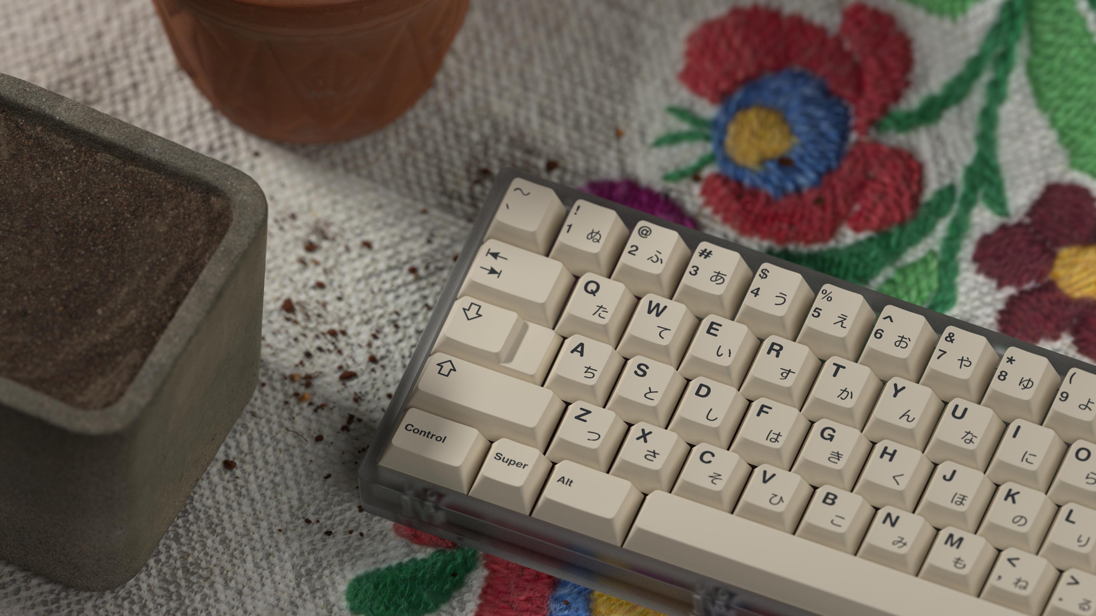 ePBT Origami Keycaps