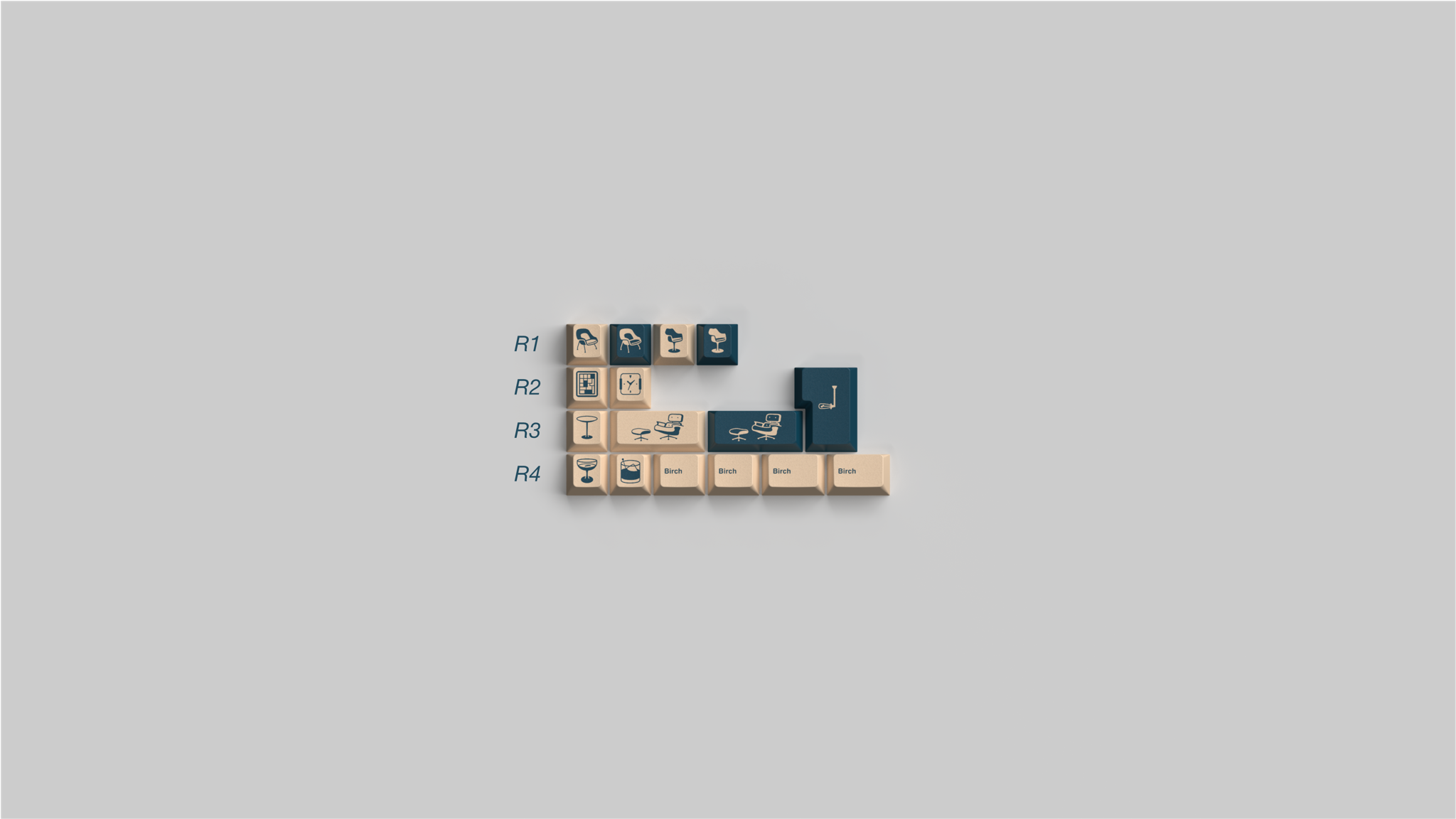 GMK CYL Birch Keycaps