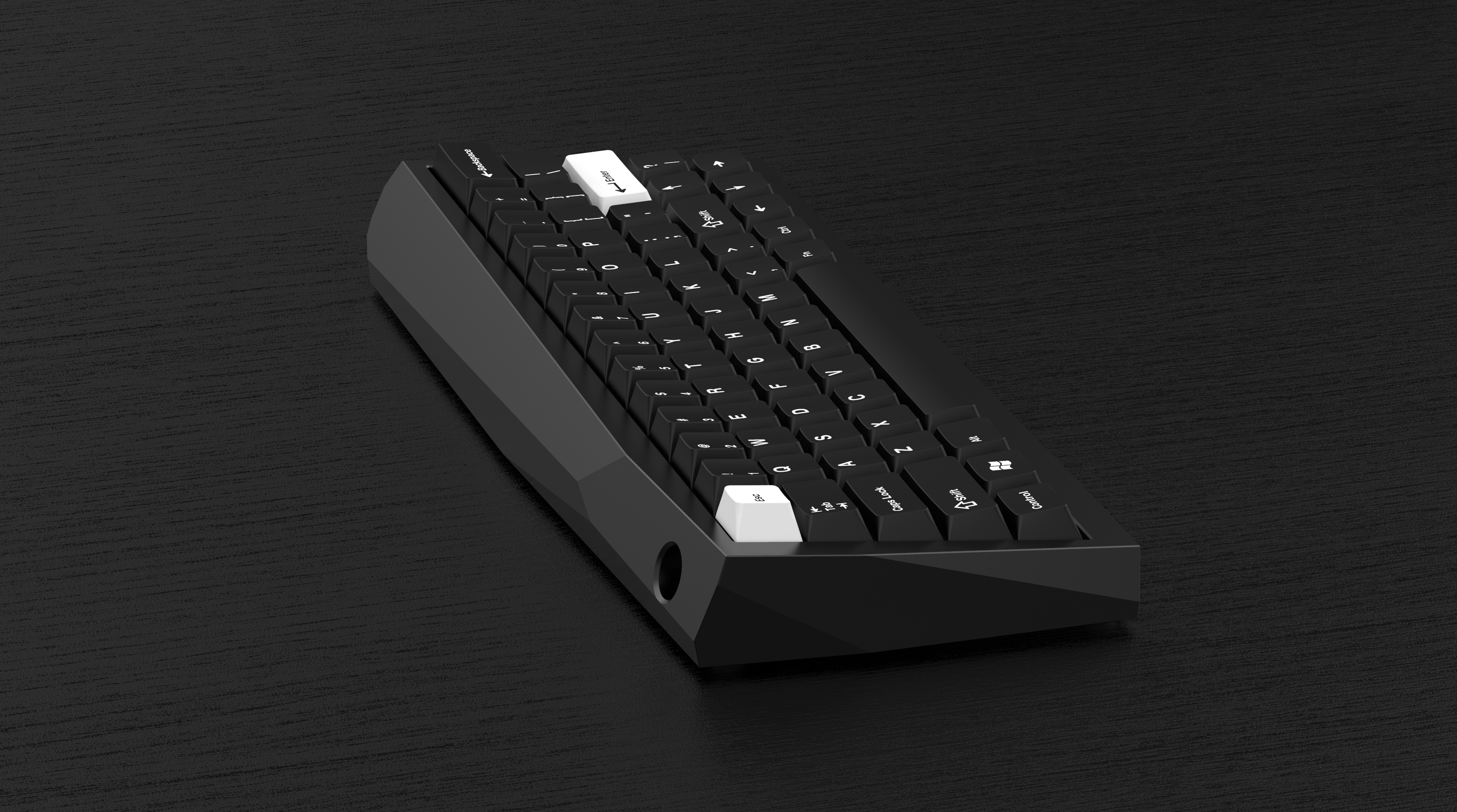 KBDFans Blade Aluminum 60% Keyboard Case