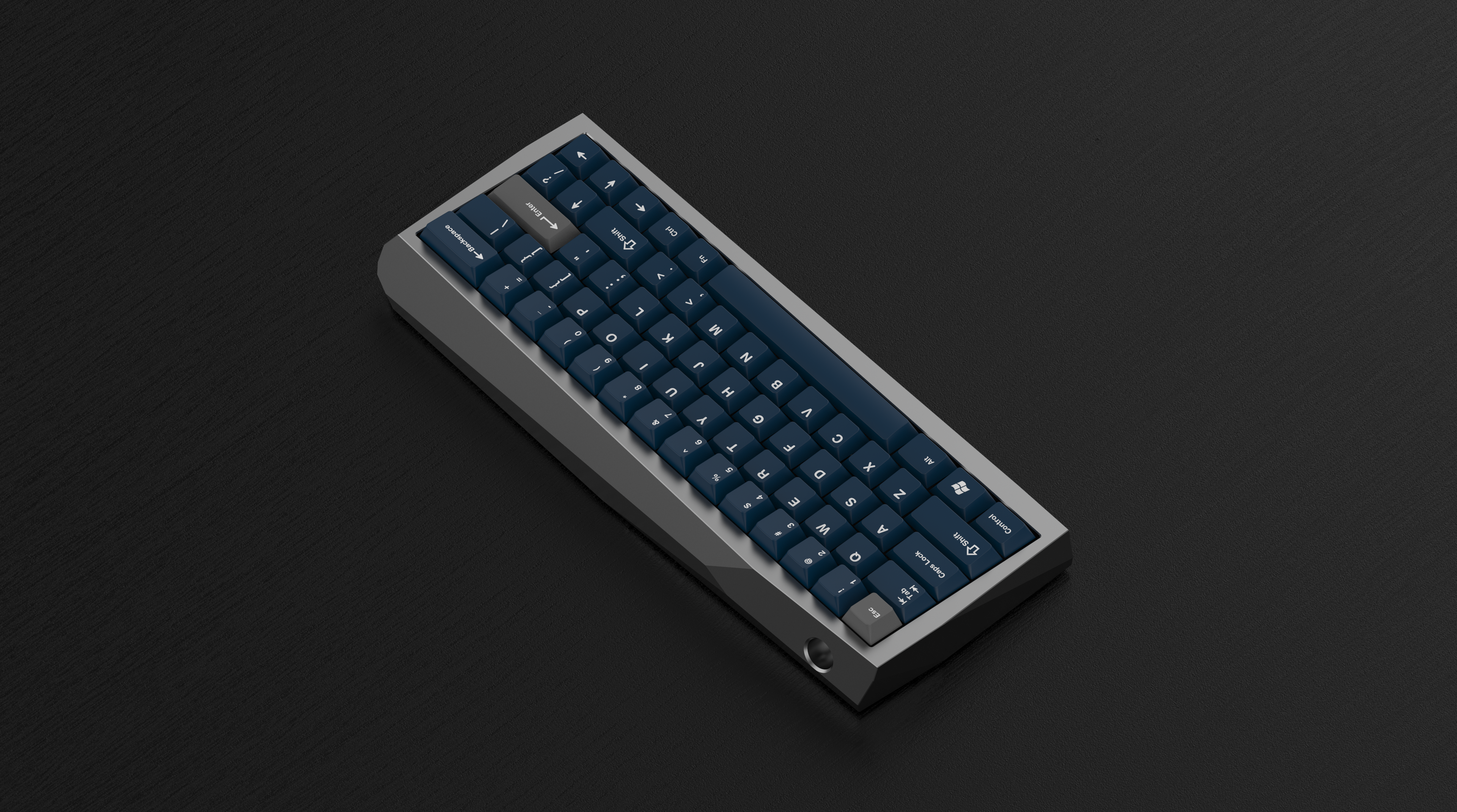 KBDFans Blade Aluminum 60% Keyboard Case