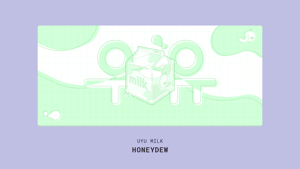Deskmat - Artist x TKC - UYU Milk Series