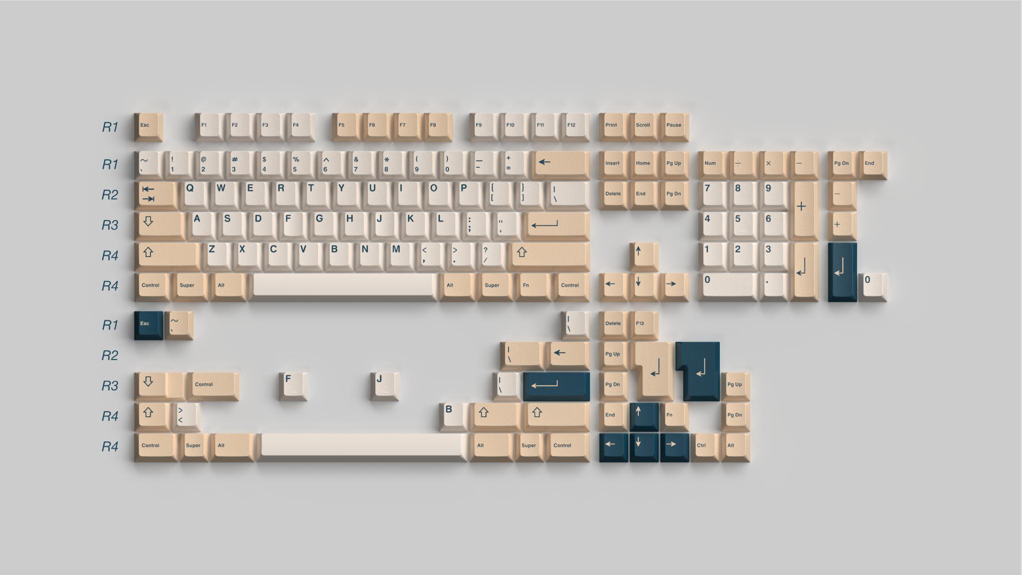 GMK CYL Birch Keycaps