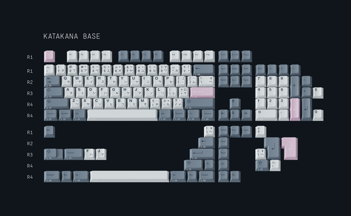 GMK Fuji Keycaps
