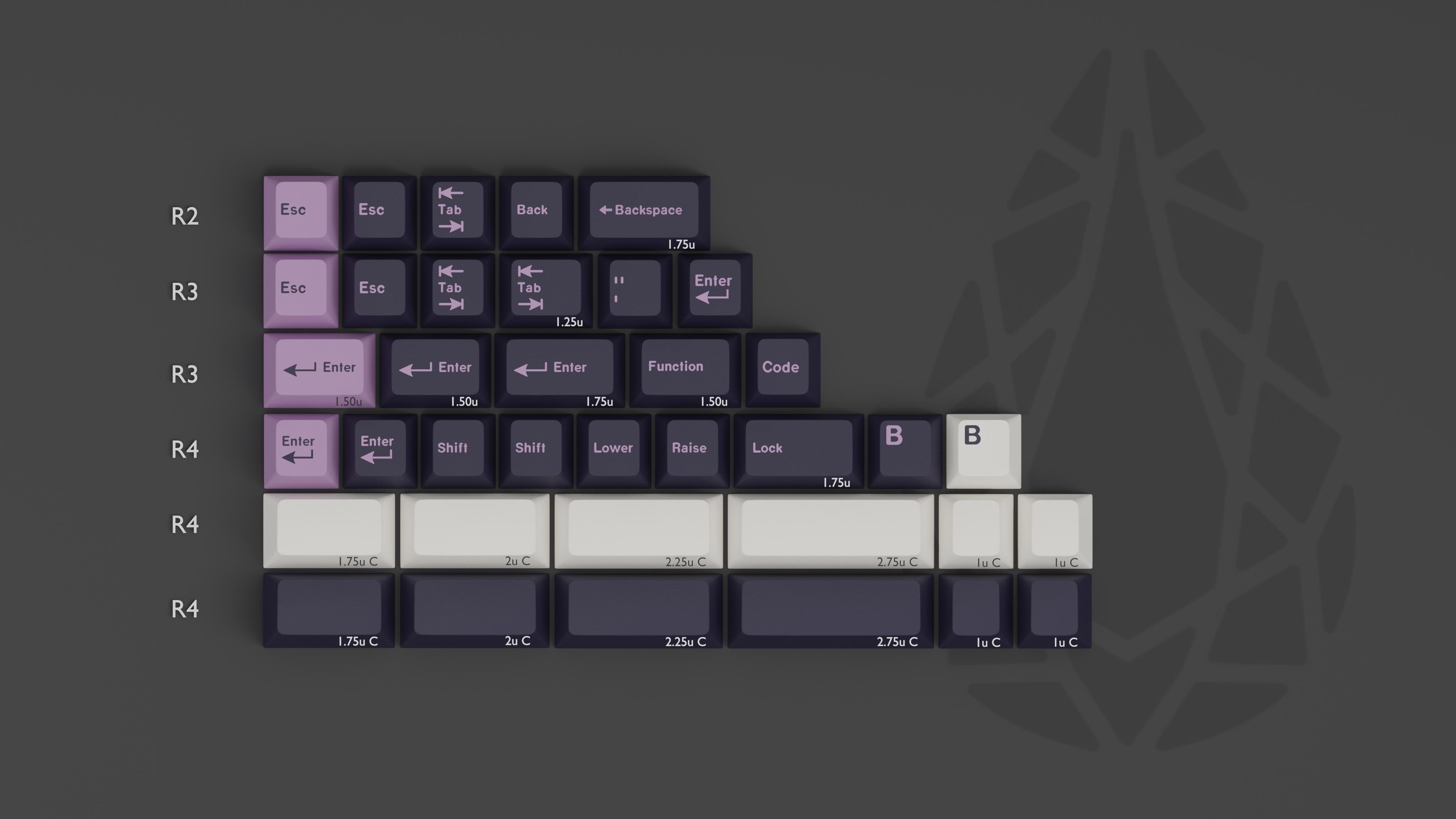 GMK Amethyst Keycaps
