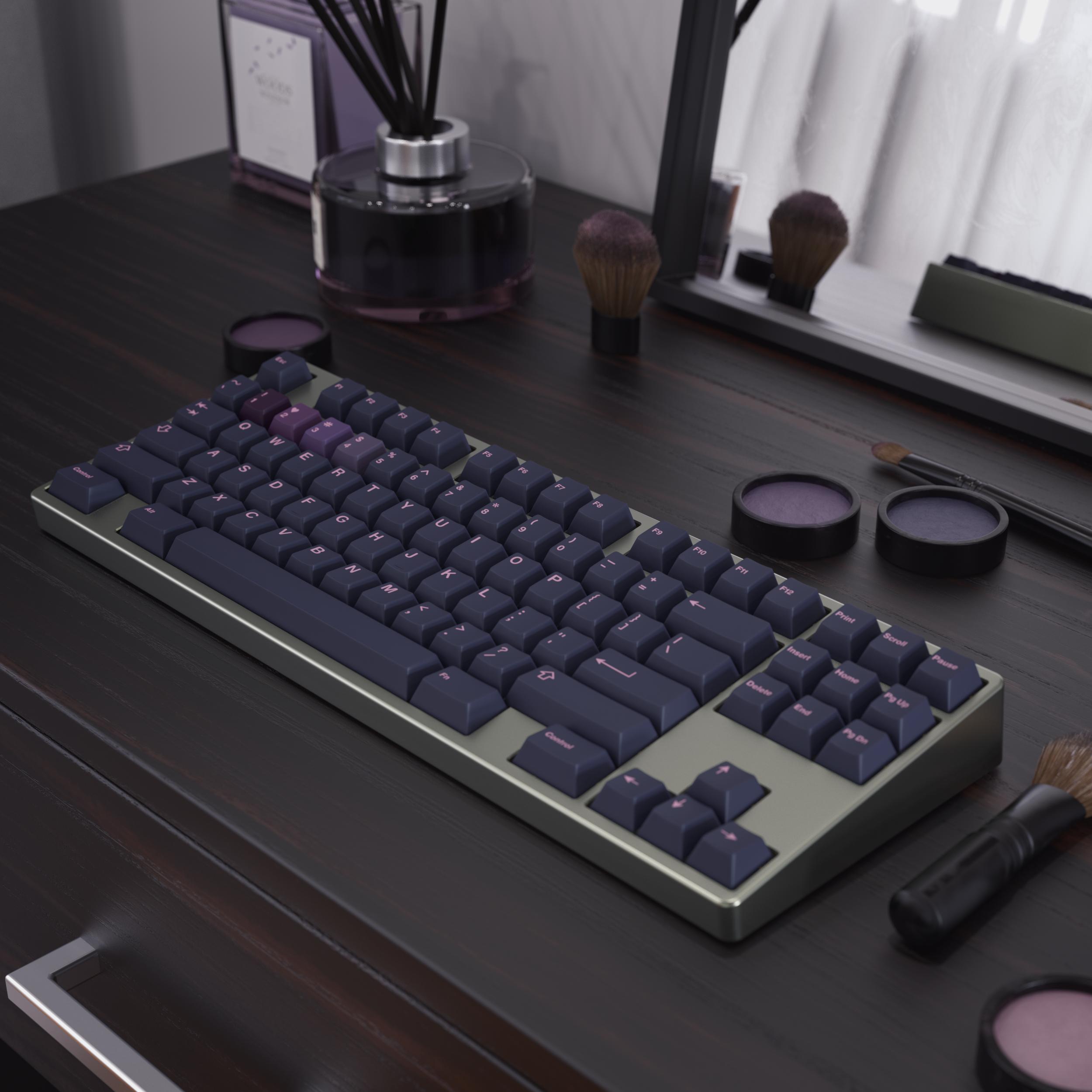 GMK CYL Rouge Keycaps