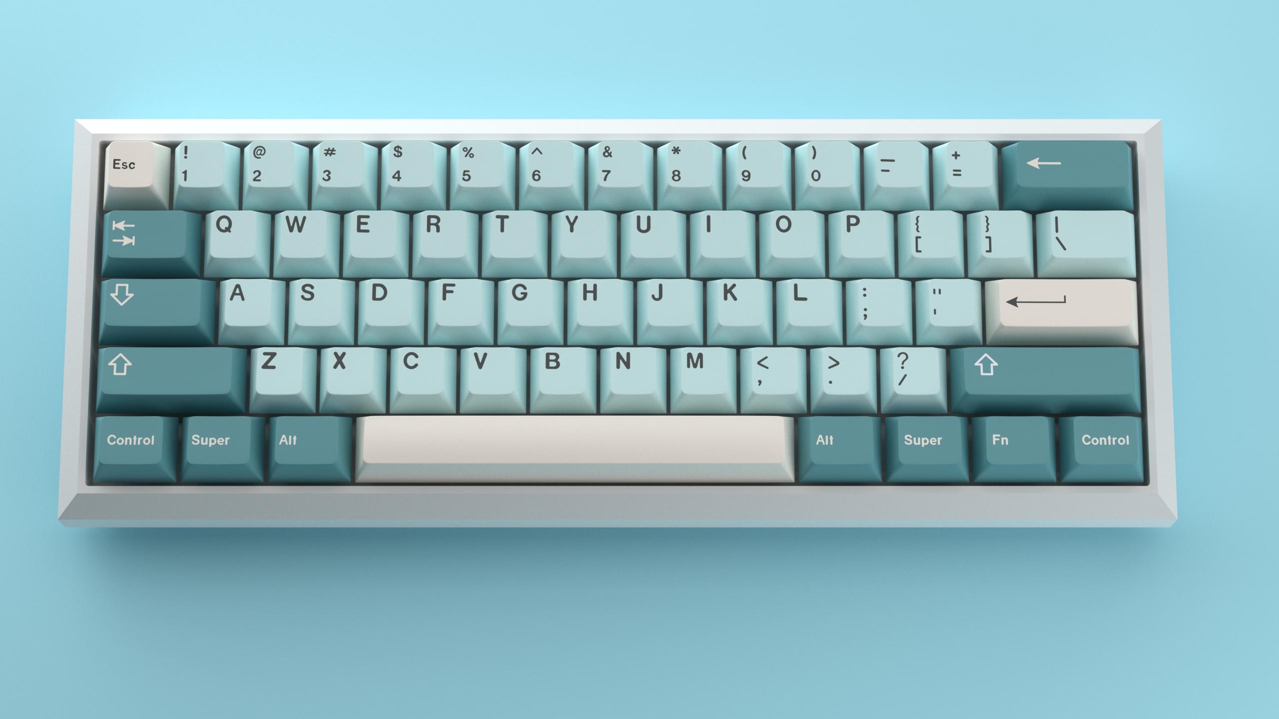 GMK CYL Iceberg Keycaps