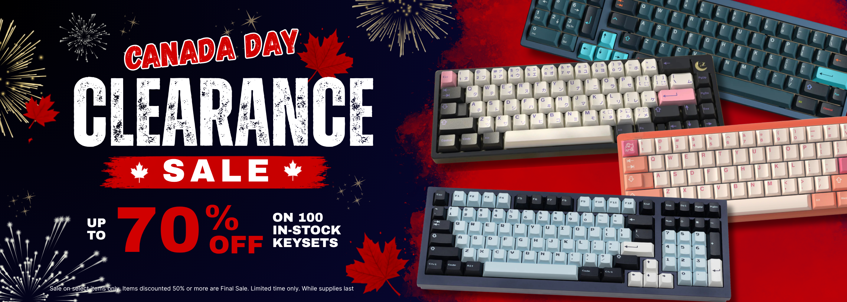 Canada Day Clearance 2026