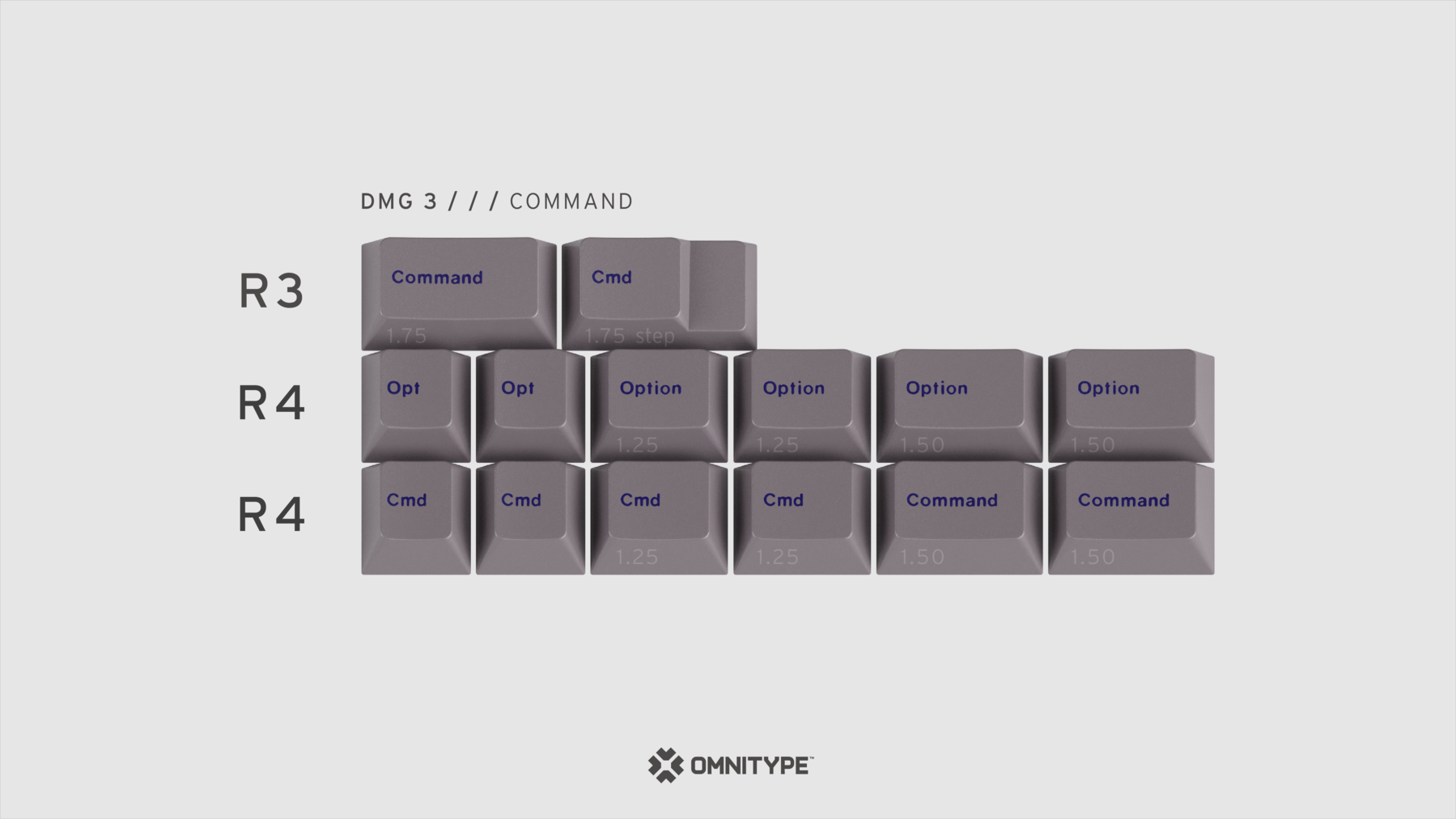 GMK CYL DMG 3 Keycaps